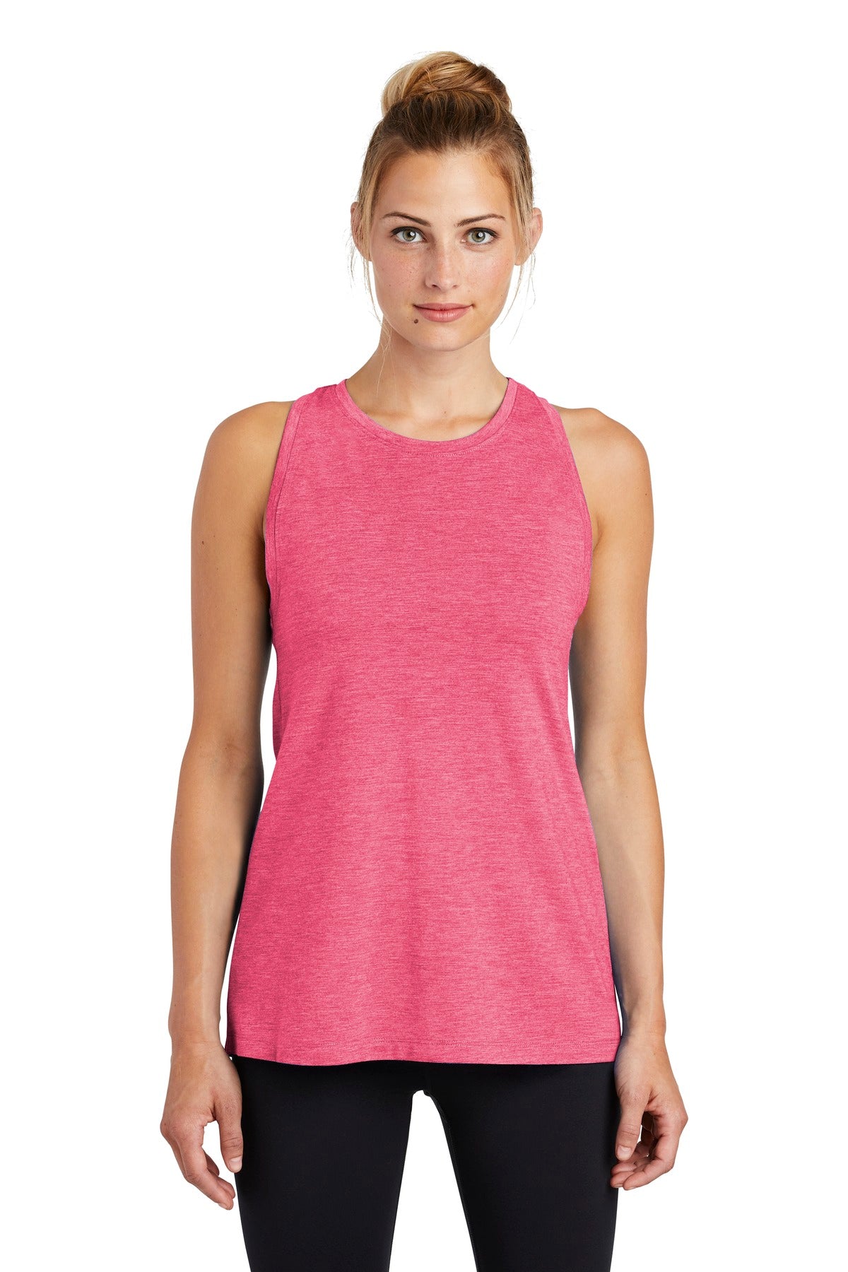 Sport-Tek ® Women's PosiCharge ® Tri-Blend Wicking Tank. LST402