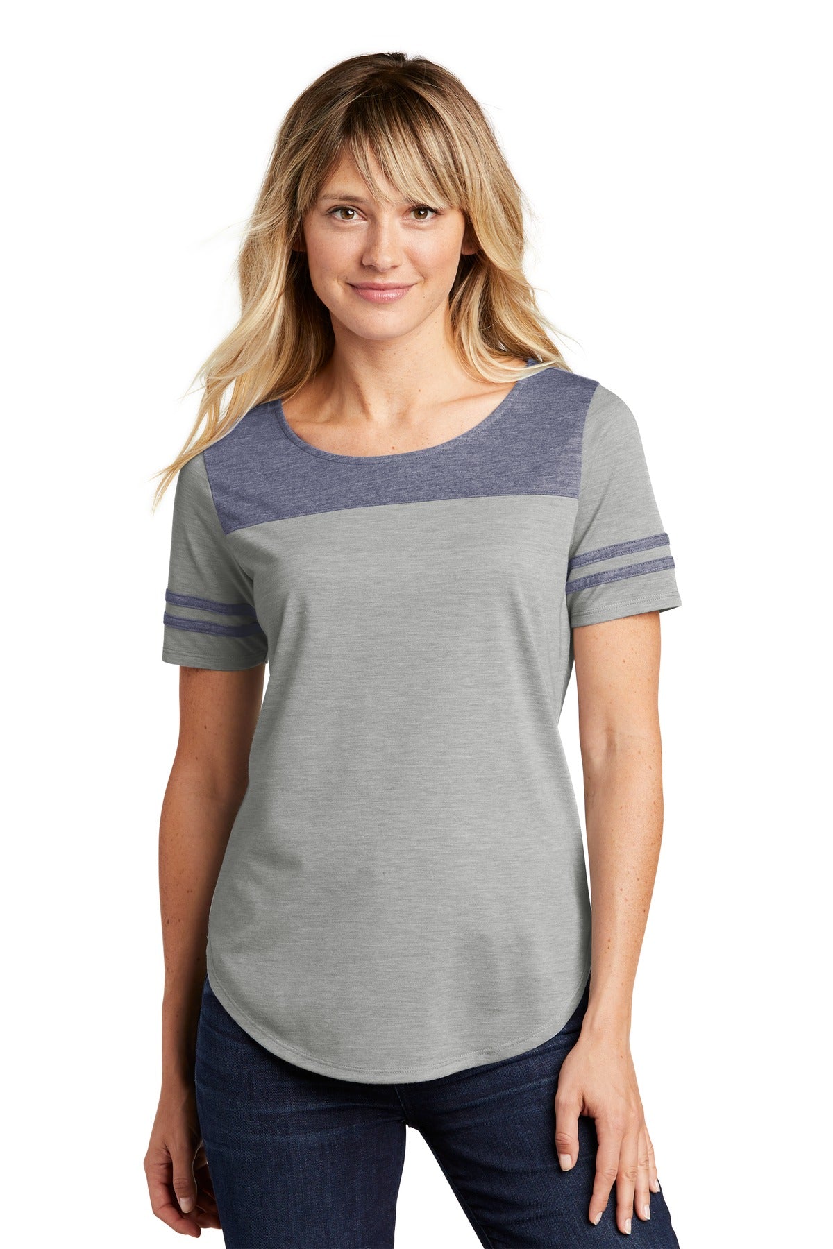 Sport-Tek ® Women's PosiCharge ® Tri-Blend Wicking Fan Tee. LST403