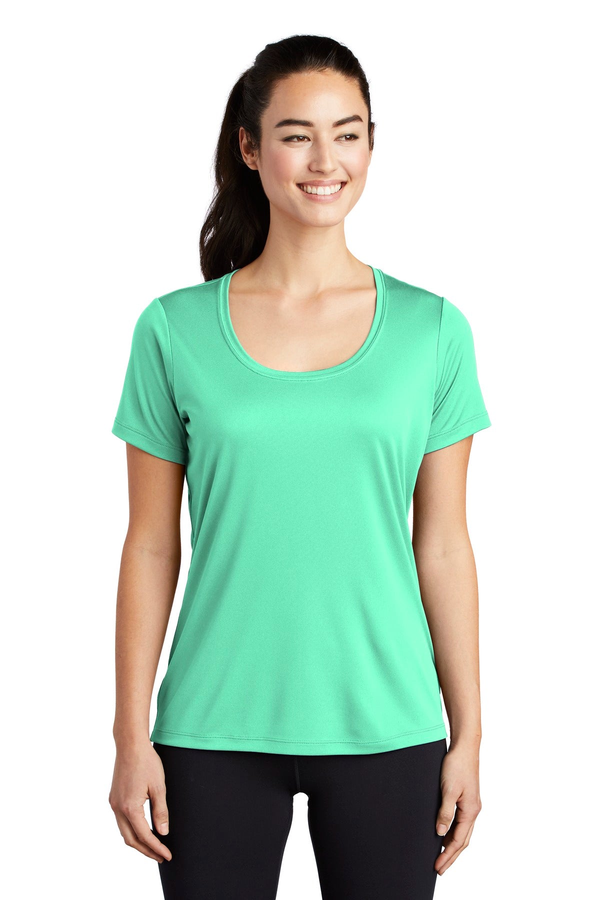 Sport-Tek ® Women's Posi-UV® Pro Scoop Neck Tee. LST420