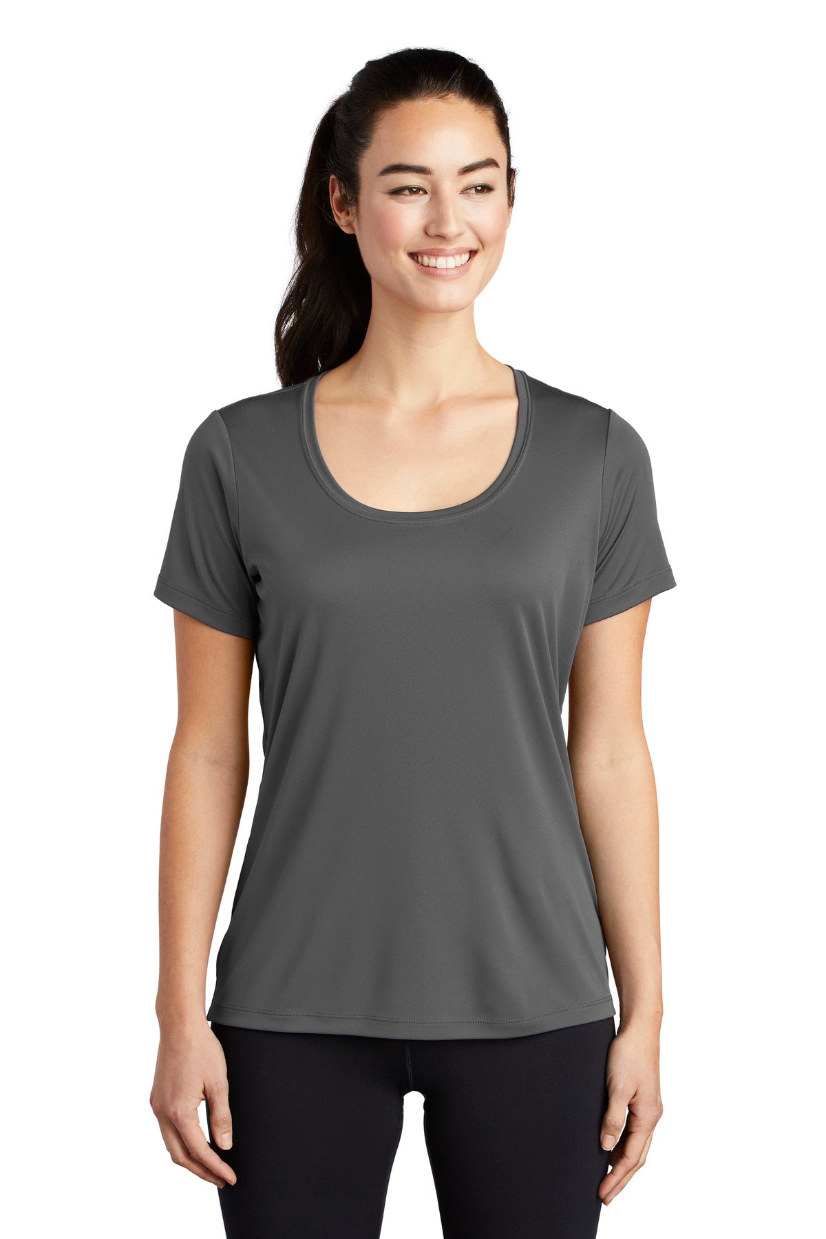 Sport-Tek ® Women's Posi-UV® Pro Scoop Neck Tee. LST420