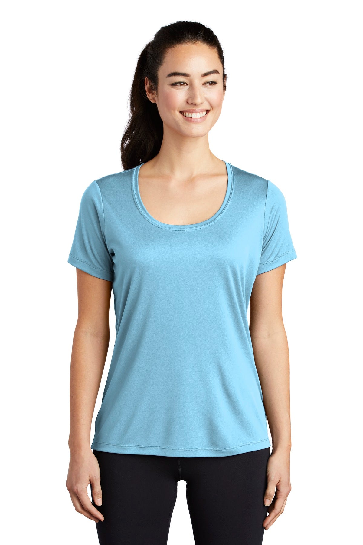 Sport-Tek ® Women's Posi-UV® Pro Scoop Neck Tee. LST420