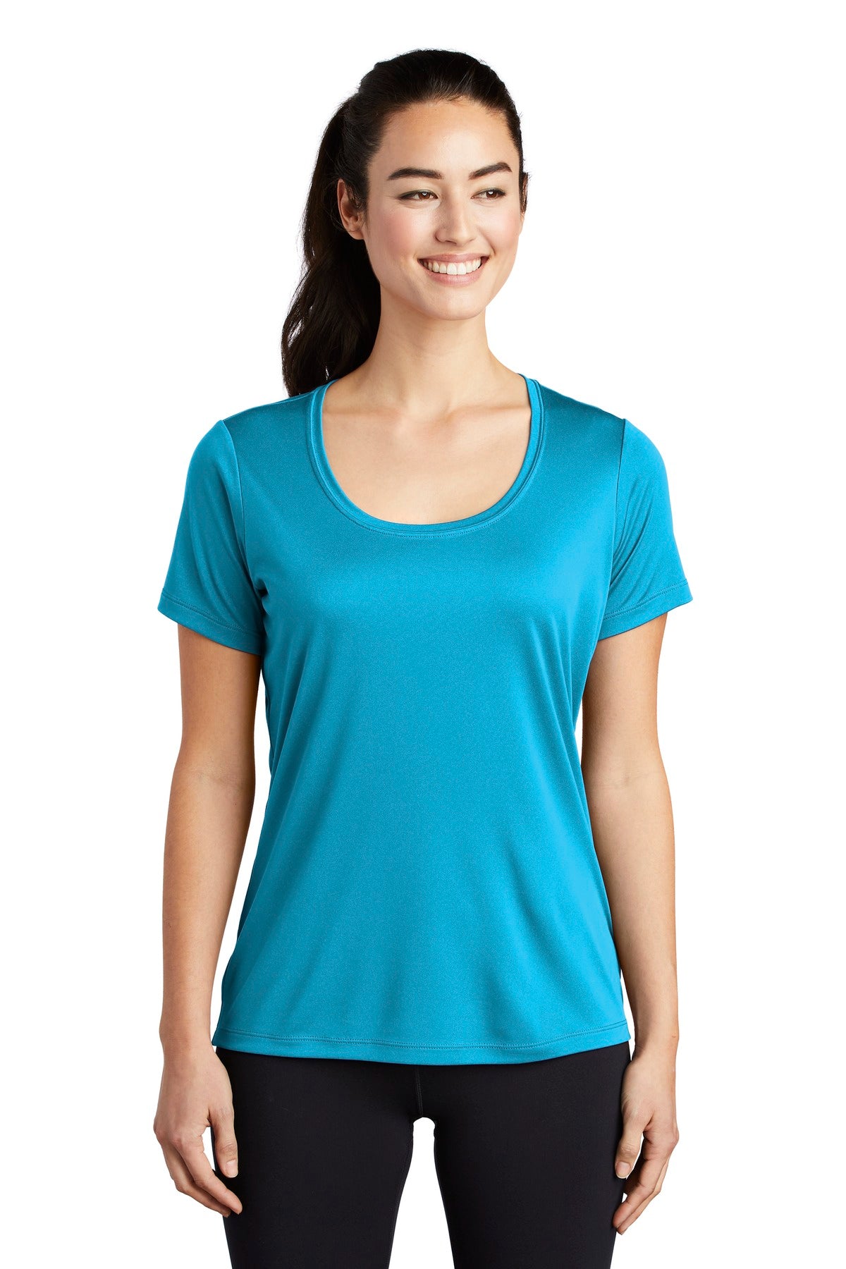 Sport-Tek ® Women's Posi-UV® Pro Scoop Neck Tee. LST420