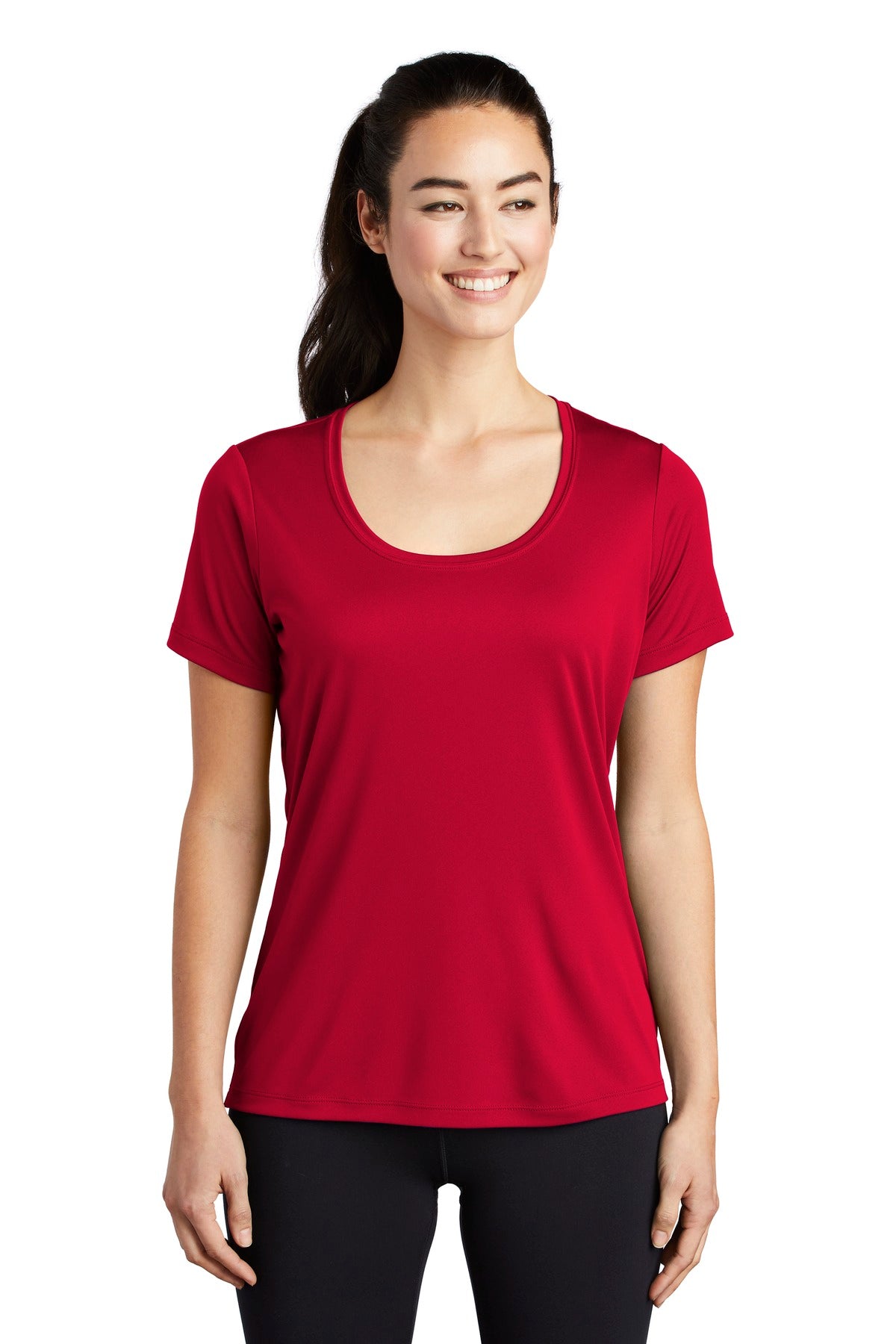 Sport-Tek ® Women's Posi-UV® Pro Scoop Neck Tee. LST420