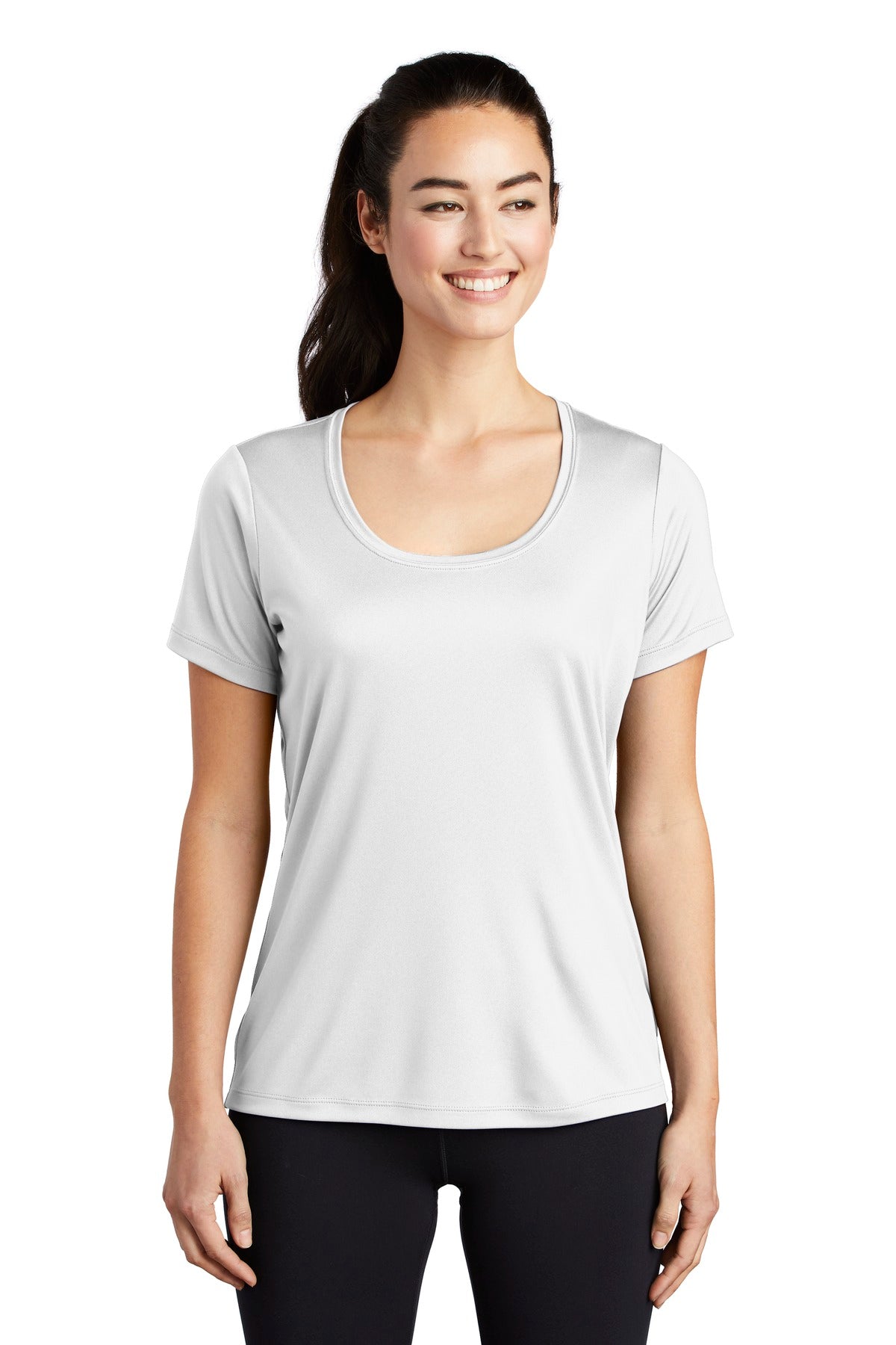 Sport-Tek ® Women's Posi-UV® Pro Scoop Neck Tee. LST420