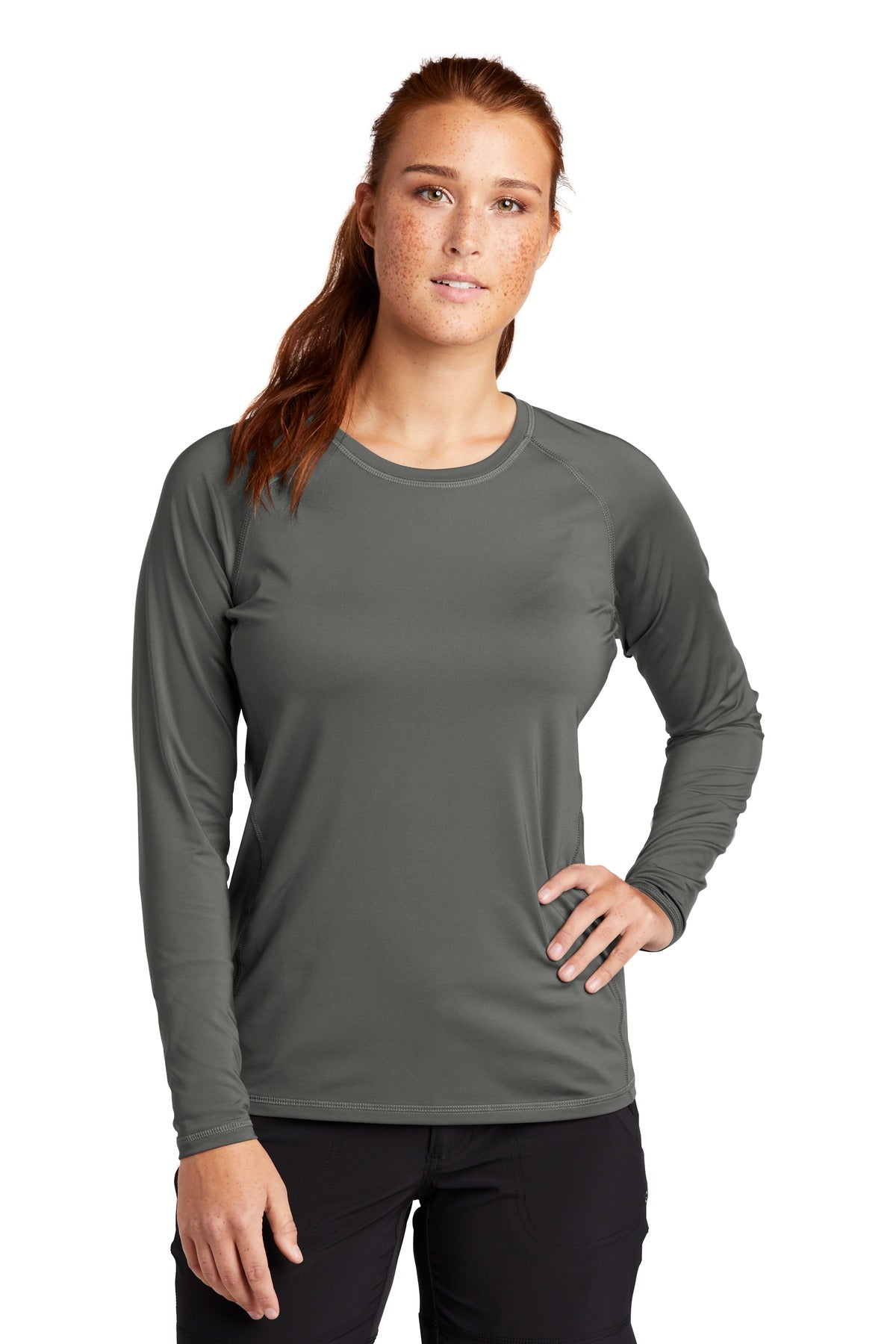 Sport-Tek ® Women's Long Sleeve Rashguard Tee. LST470LS