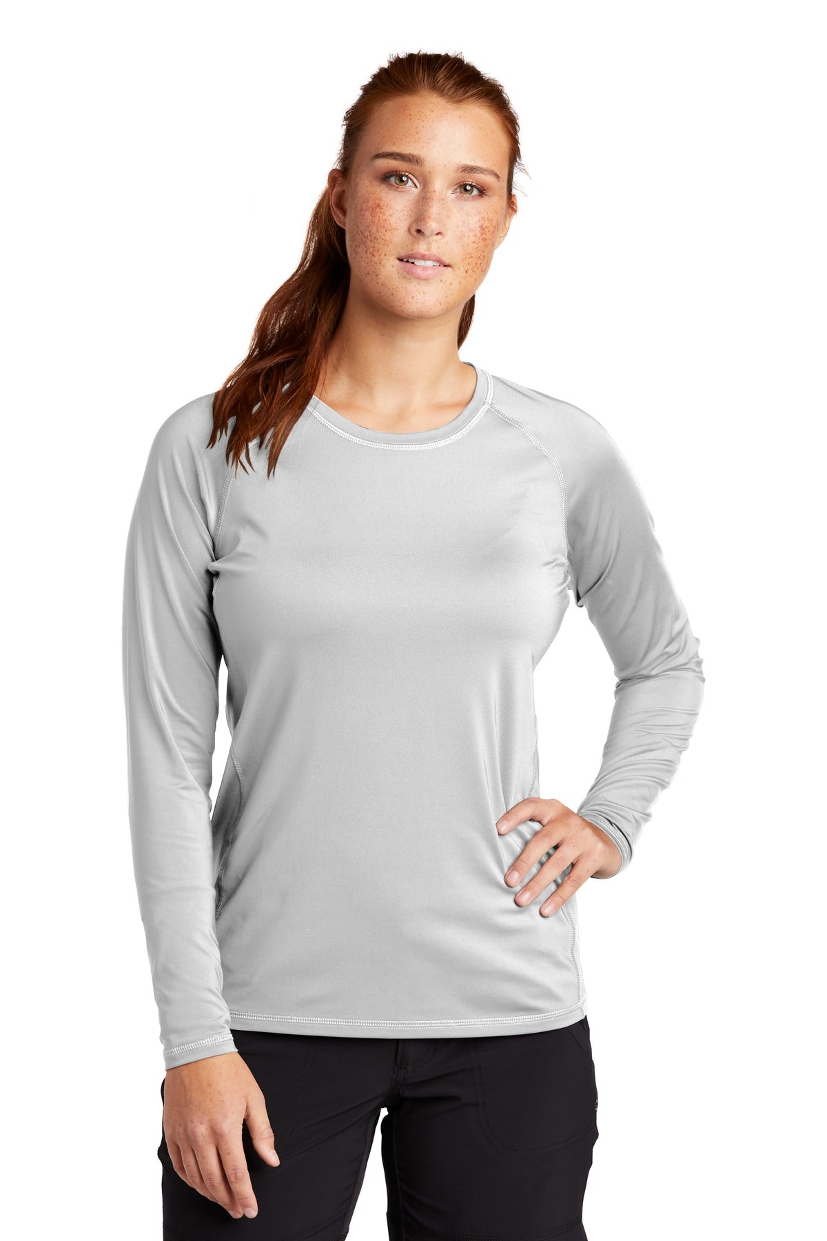 Sport-Tek ® Women's Long Sleeve Rashguard Tee. LST470LS