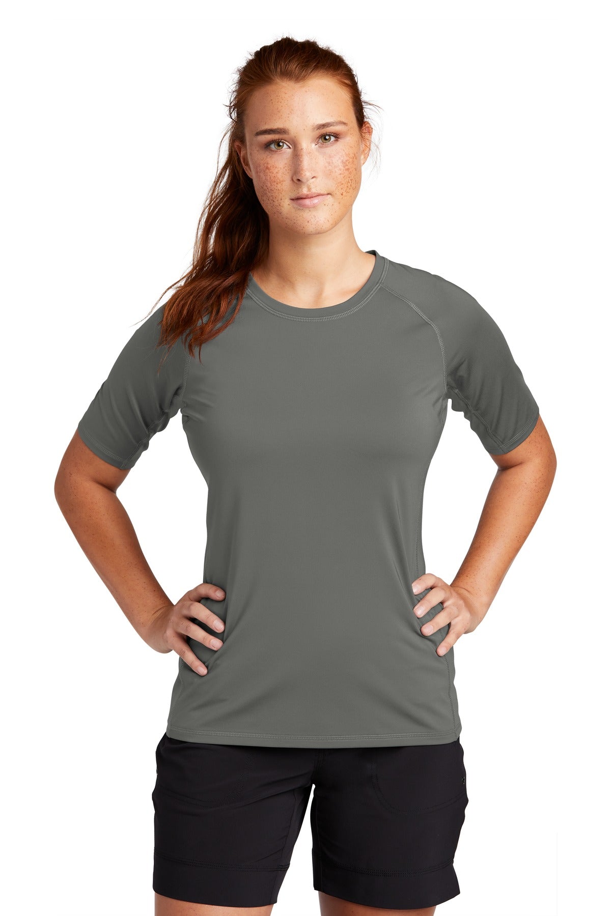 Sport-Tek ® Women's Rashguard Tee. LST470