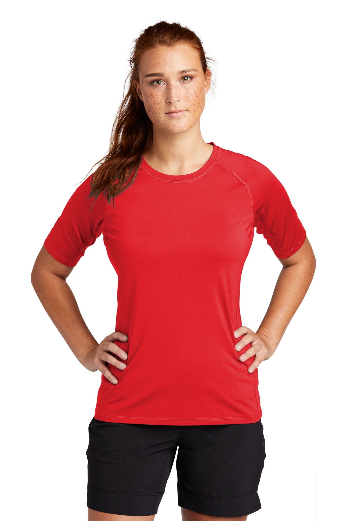 Sport-Tek ® Women's Rashguard Tee. LST470