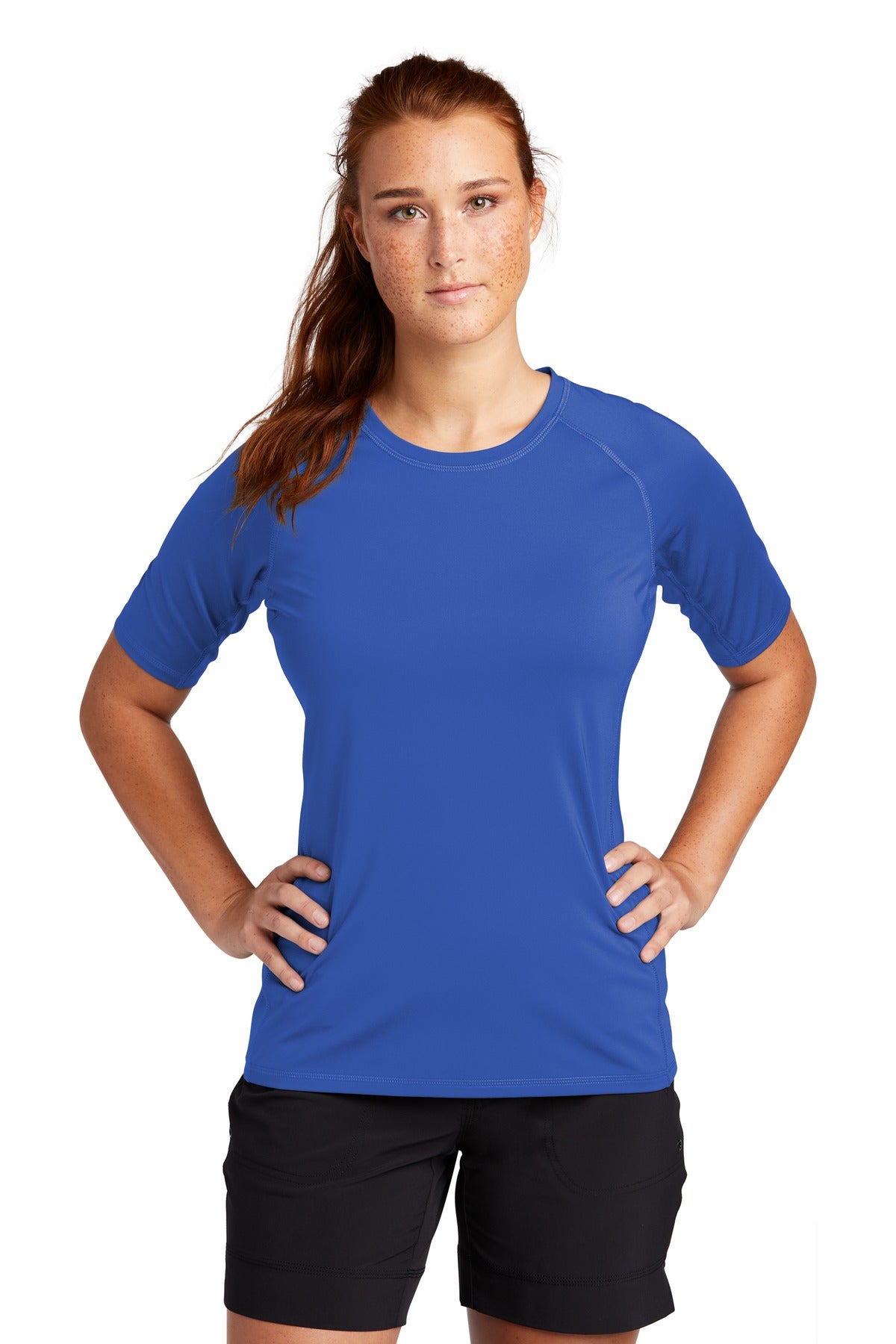 Sport-Tek ® Women's Rashguard Tee. LST470