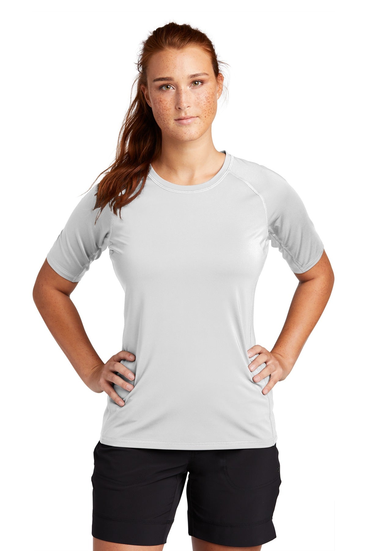 Sport-Tek ® Women's Rashguard Tee. LST470