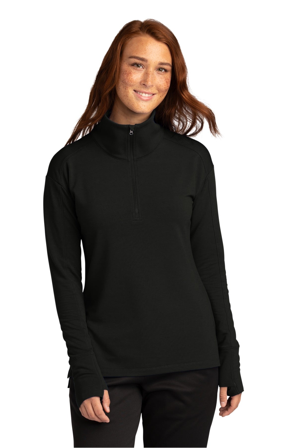 Sport-Tek® Women's Sport-Wick® Flex Fleece 1/4-Zip. LST561