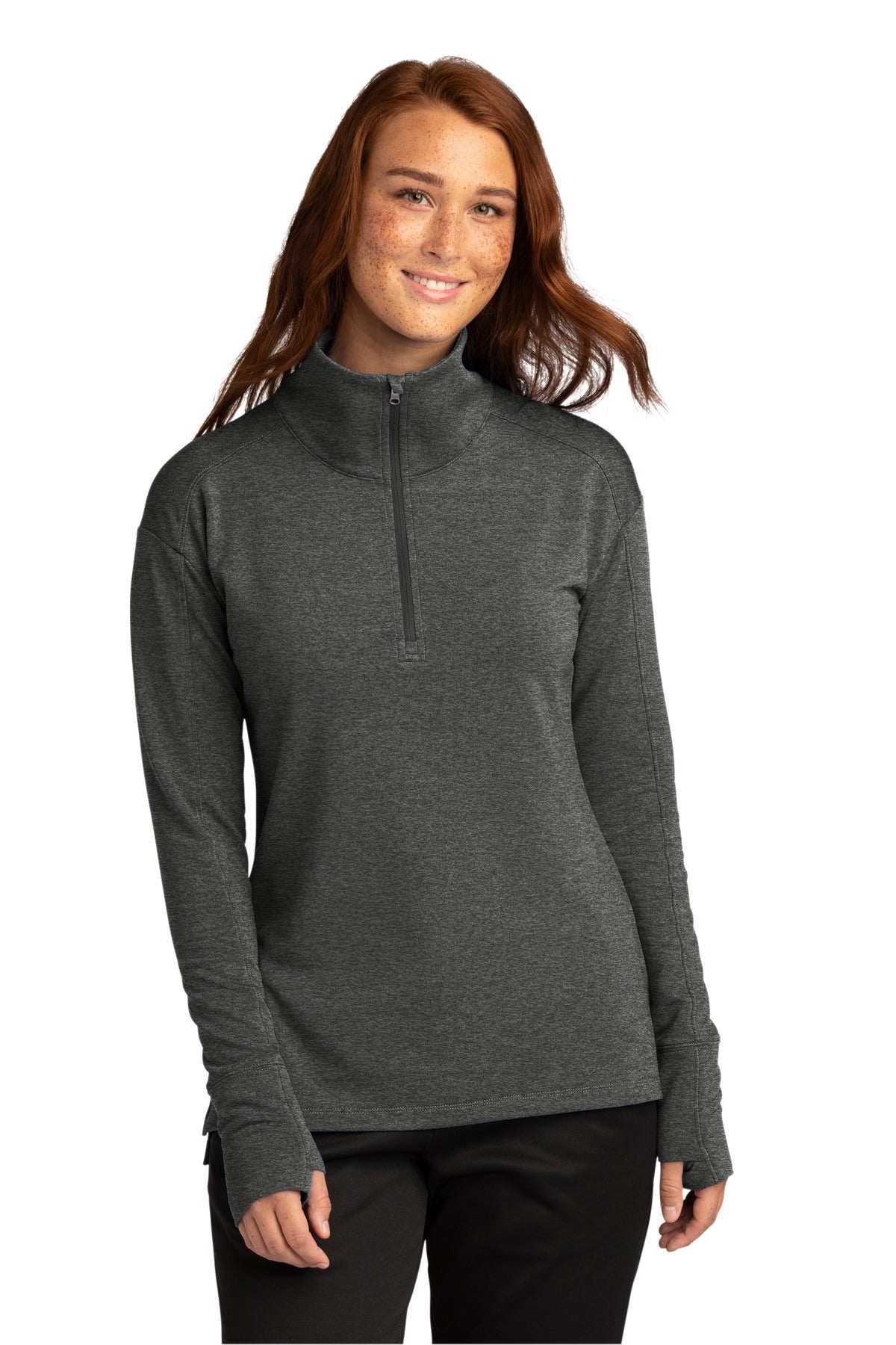 Sport-Tek® Women's Sport-Wick® Flex Fleece 1/4-Zip. LST561