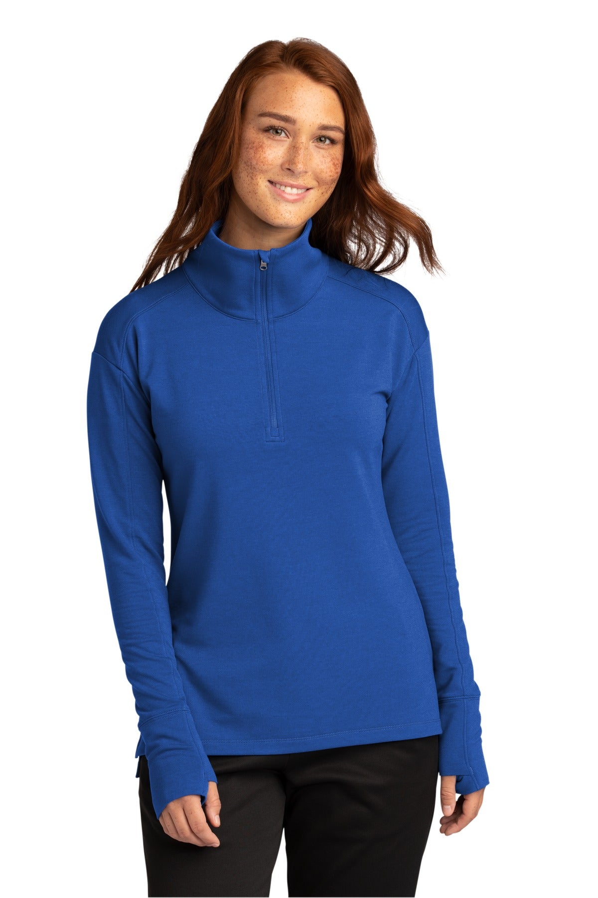 Sport-Tek® Women's Sport-Wick® Flex Fleece 1/4-Zip. LST561