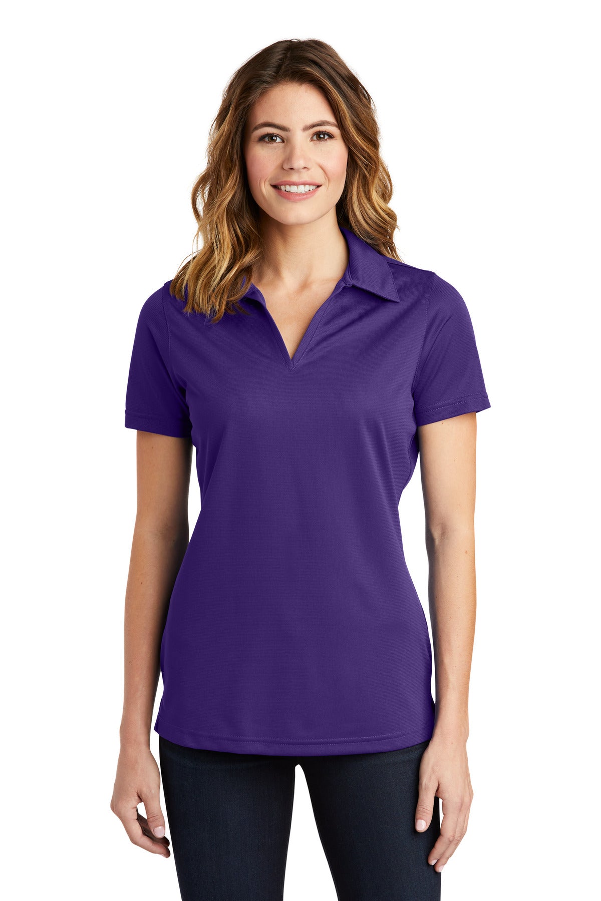 Sport-Tek® Women's PosiCharge® Active Textured Polo. LST690