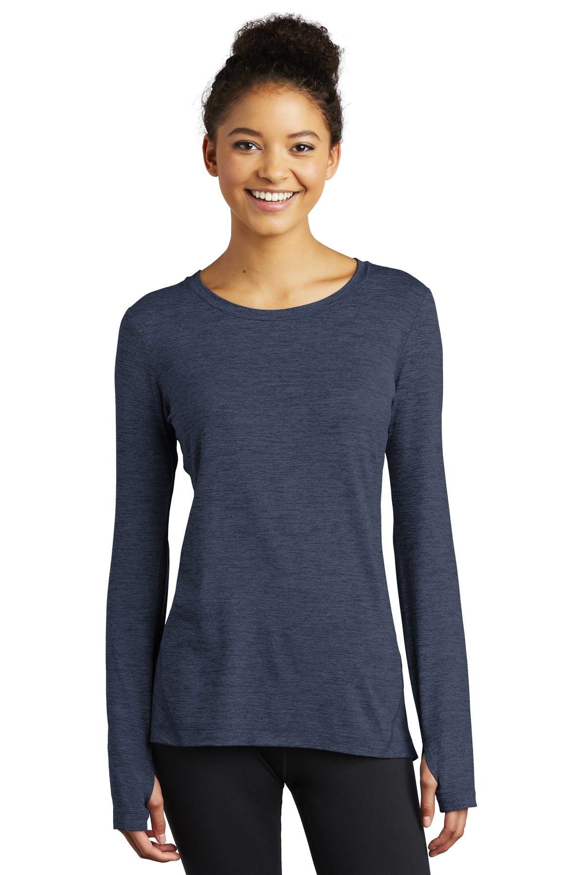 Sport-Tek ® Women's Exchange 1.5 Long Sleeve Crew. LST710