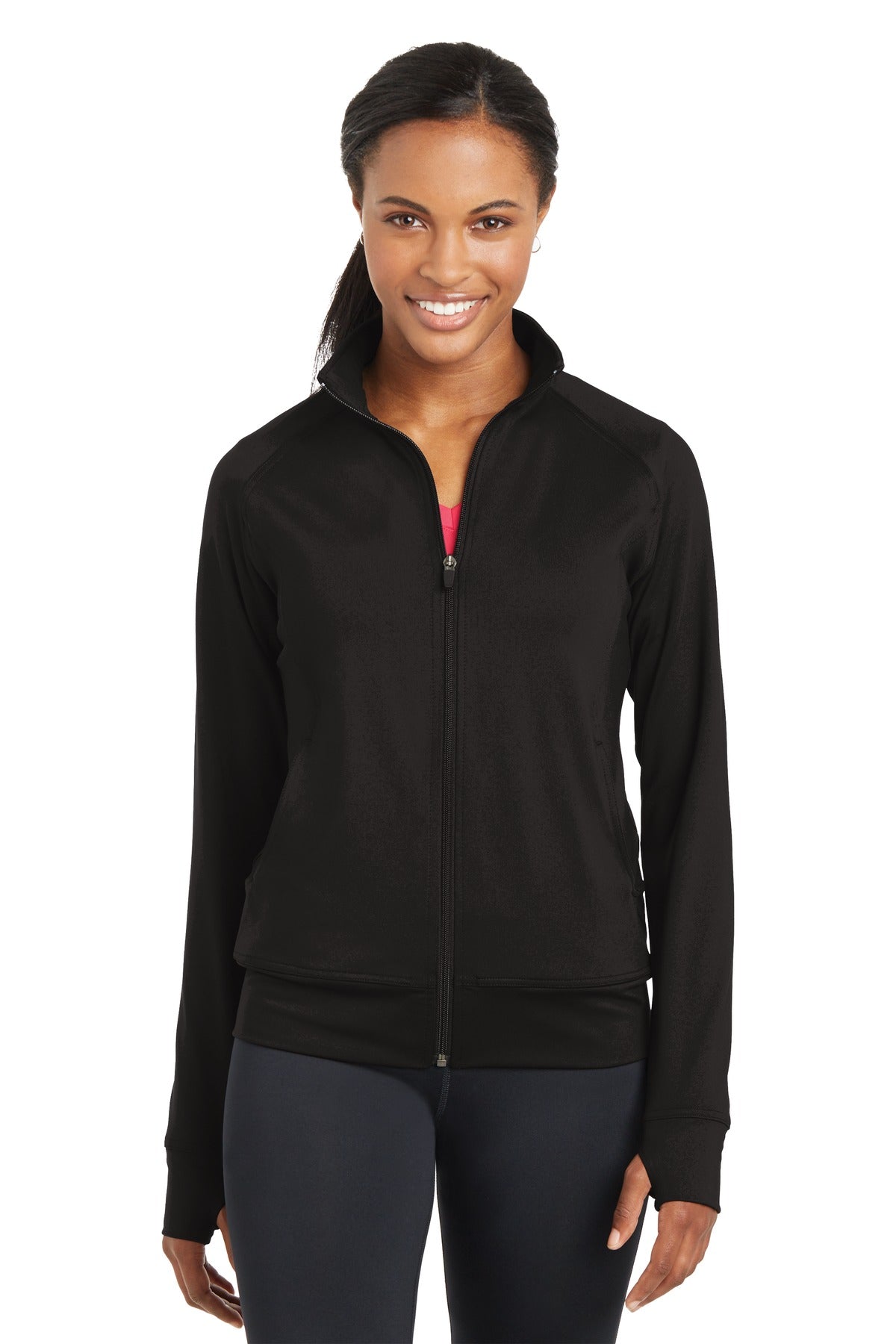 Sport-Tek&reg; Women's NRG Fitness Jacket. LST885