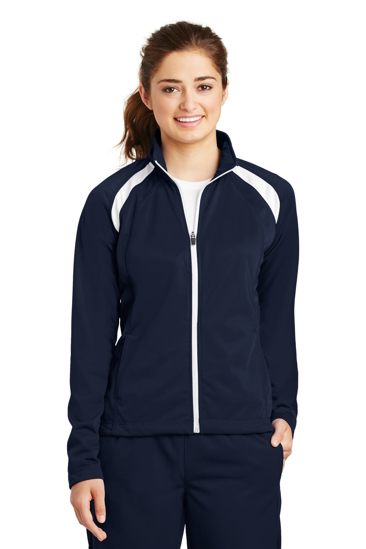 Sport-Tek® Women's Tricot Track Jacket. LST90