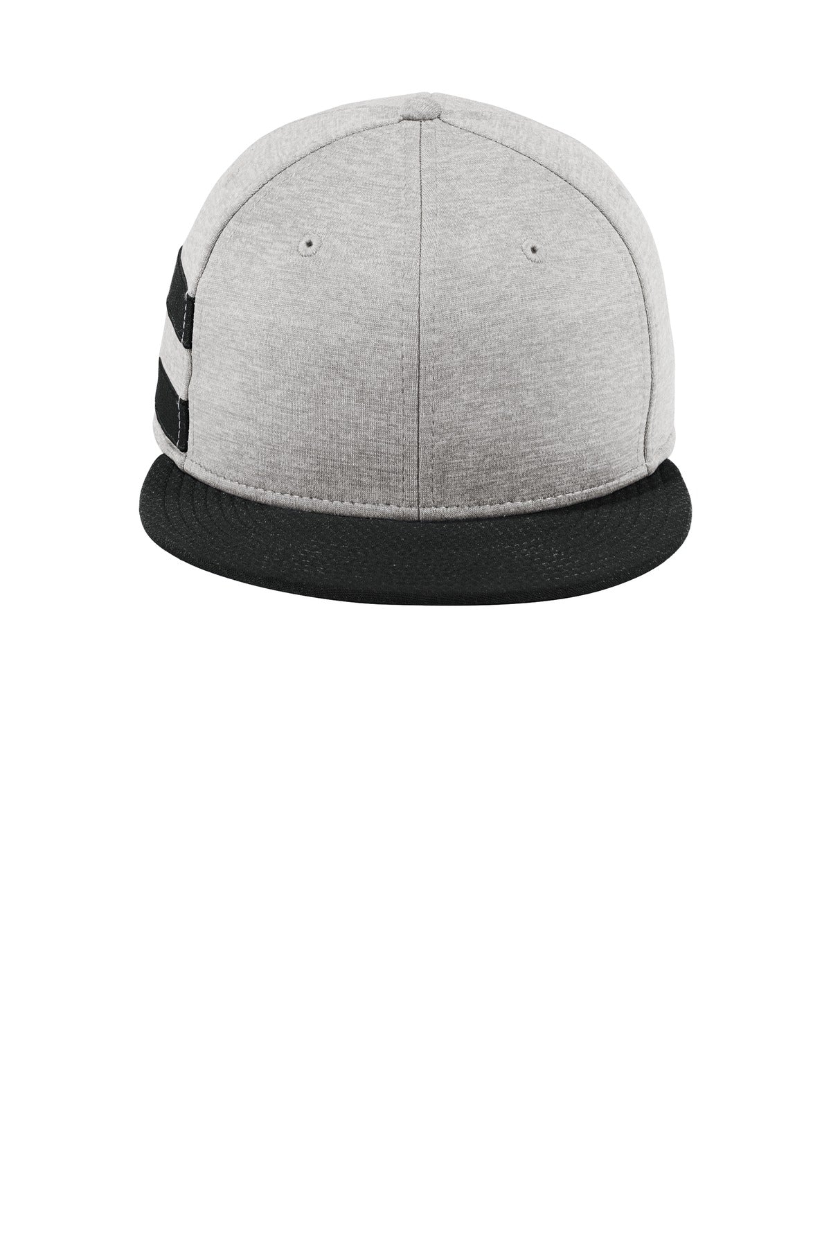 New Era ? Shadow Heather Striped Flat Bill Snapback Cap NE408