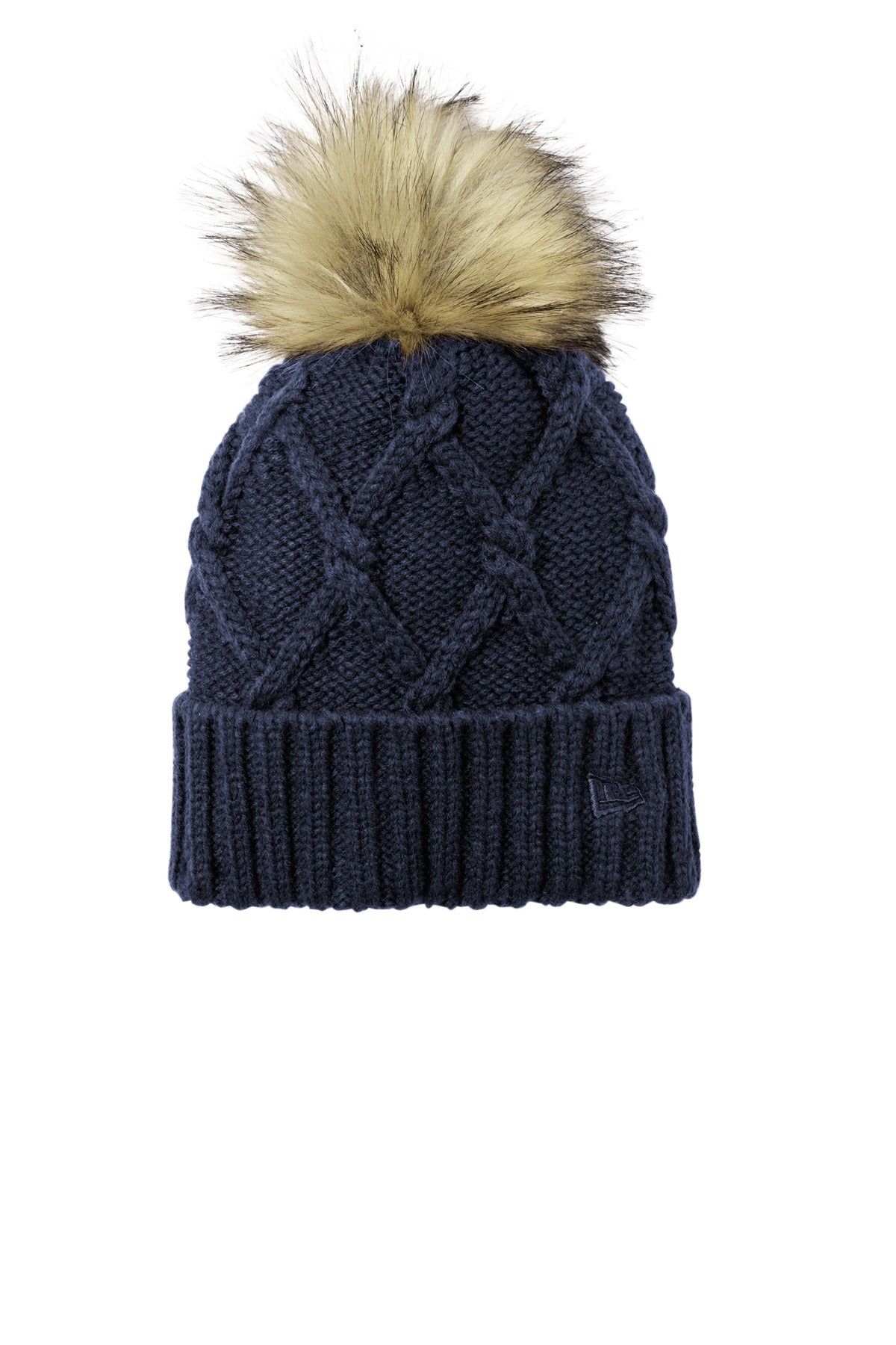 New Era? Faux Fur Pom Beanie NE911