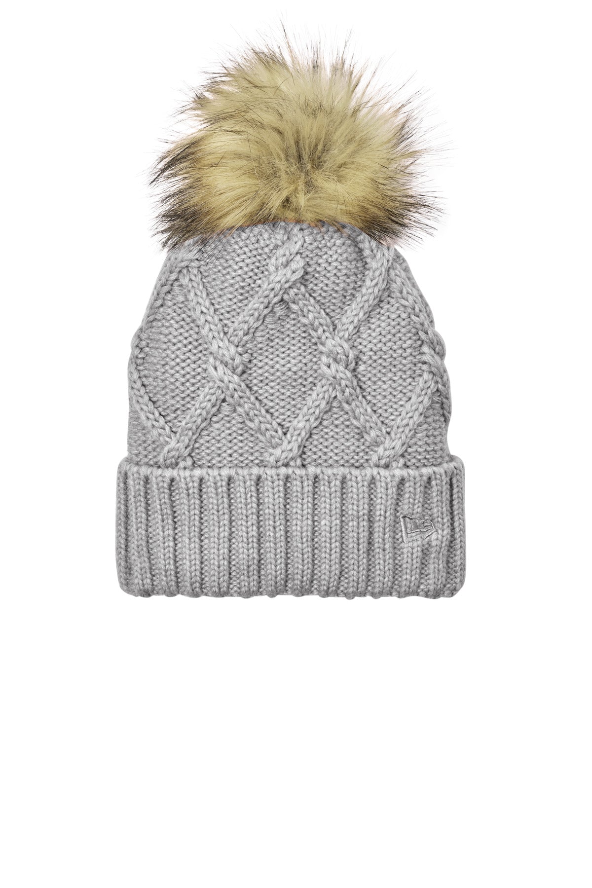 New Era? Faux Fur Pom Beanie NE911