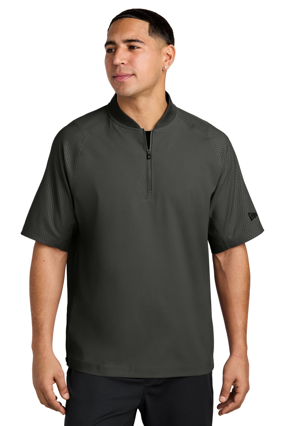 New Era ® Cage Short Sleeve 1/4-Zip Jacket. NEA600