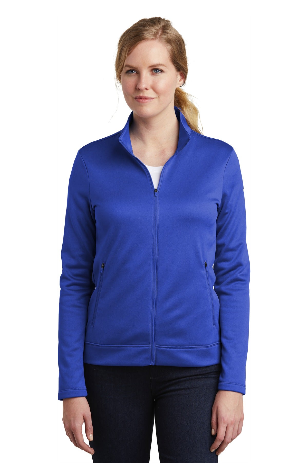 Nike Women's Therma-FIT Full-Zip Fleece. NKAH6260