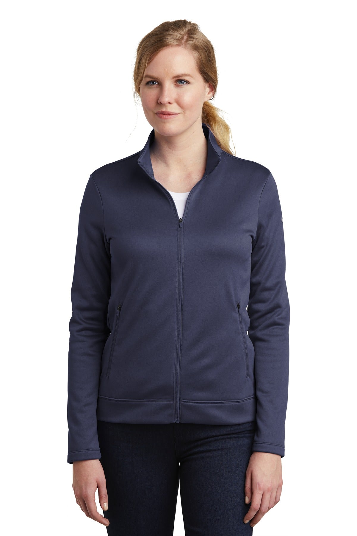 Nike Women's Therma-FIT Full-Zip Fleece. NKAH6260