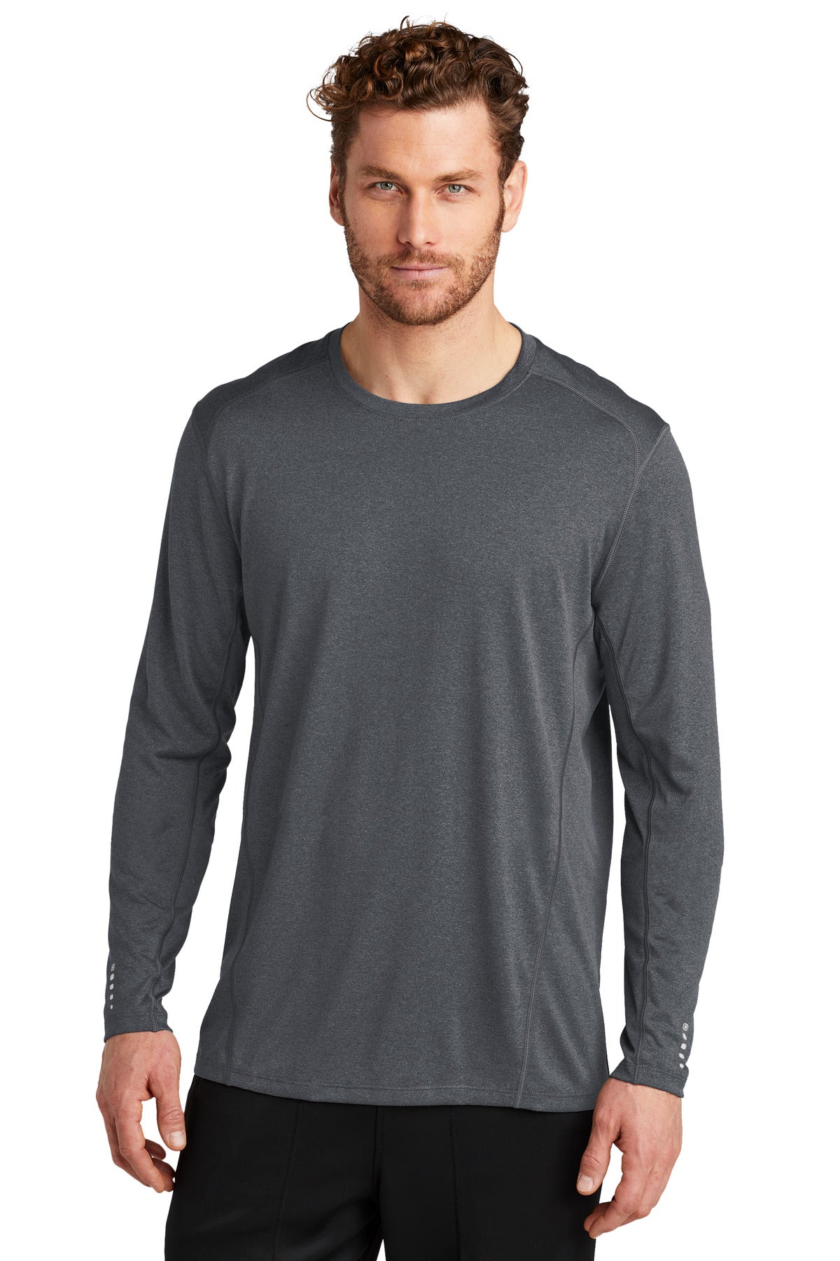 OGIO® Long Sleeve Pulse Crew. OE321