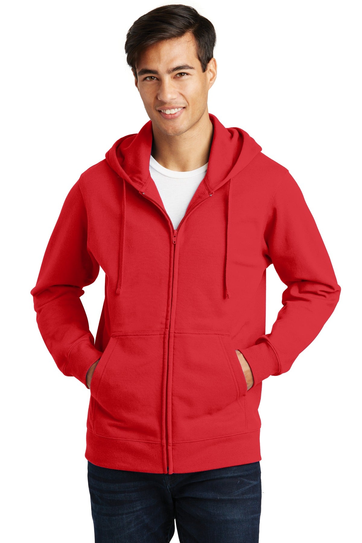 Port & Company? Fan Favorite Fleece Full-Zip Hooded Sweatshirt. PC850ZH