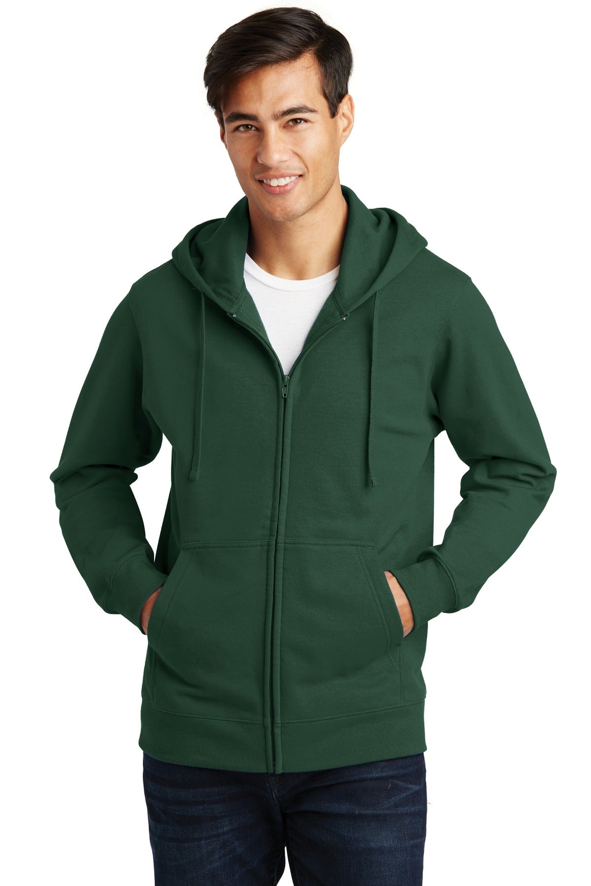 Port & Company? Fan Favorite Fleece Full-Zip Hooded Sweatshirt. PC850ZH