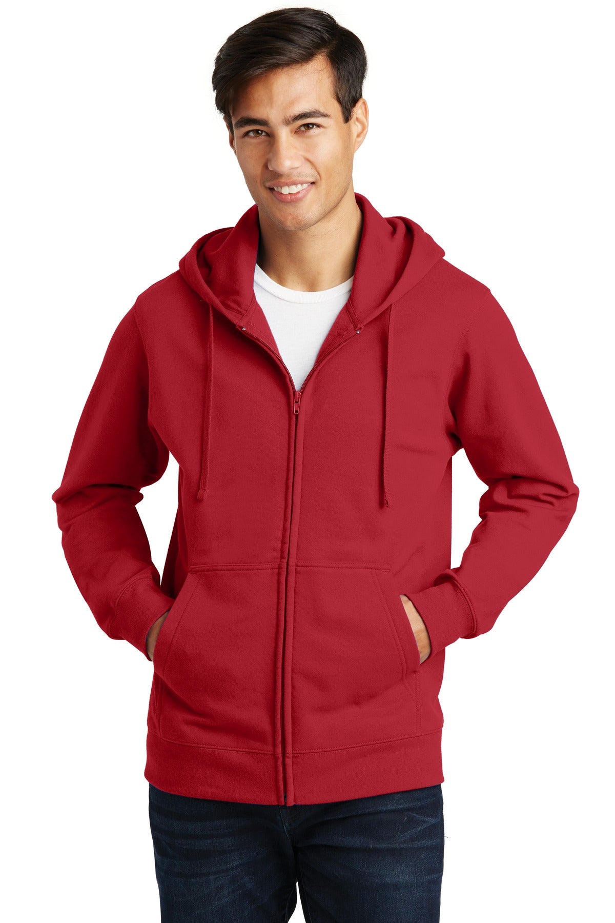 Port & Company? Fan Favorite Fleece Full-Zip Hooded Sweatshirt. PC850ZH