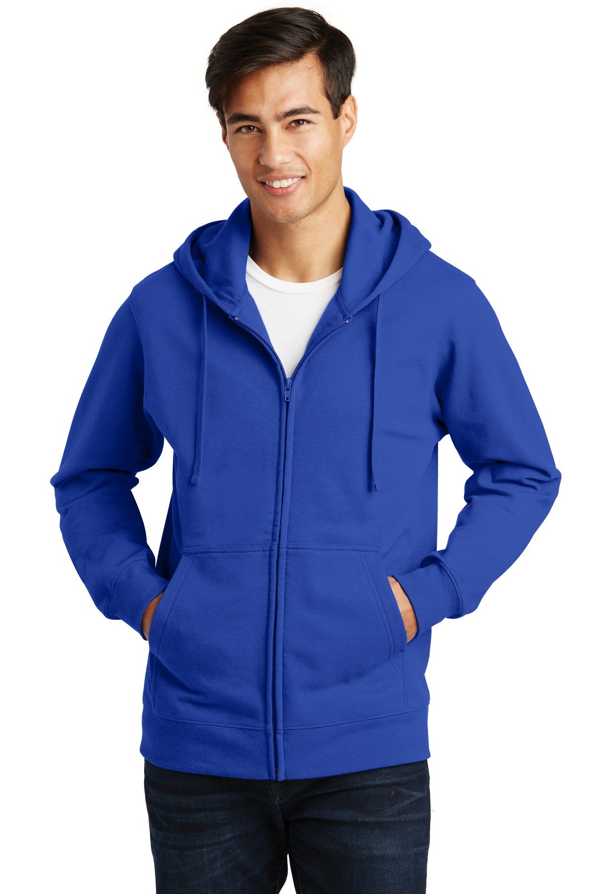 Port & Company? Fan Favorite Fleece Full-Zip Hooded Sweatshirt. PC850ZH