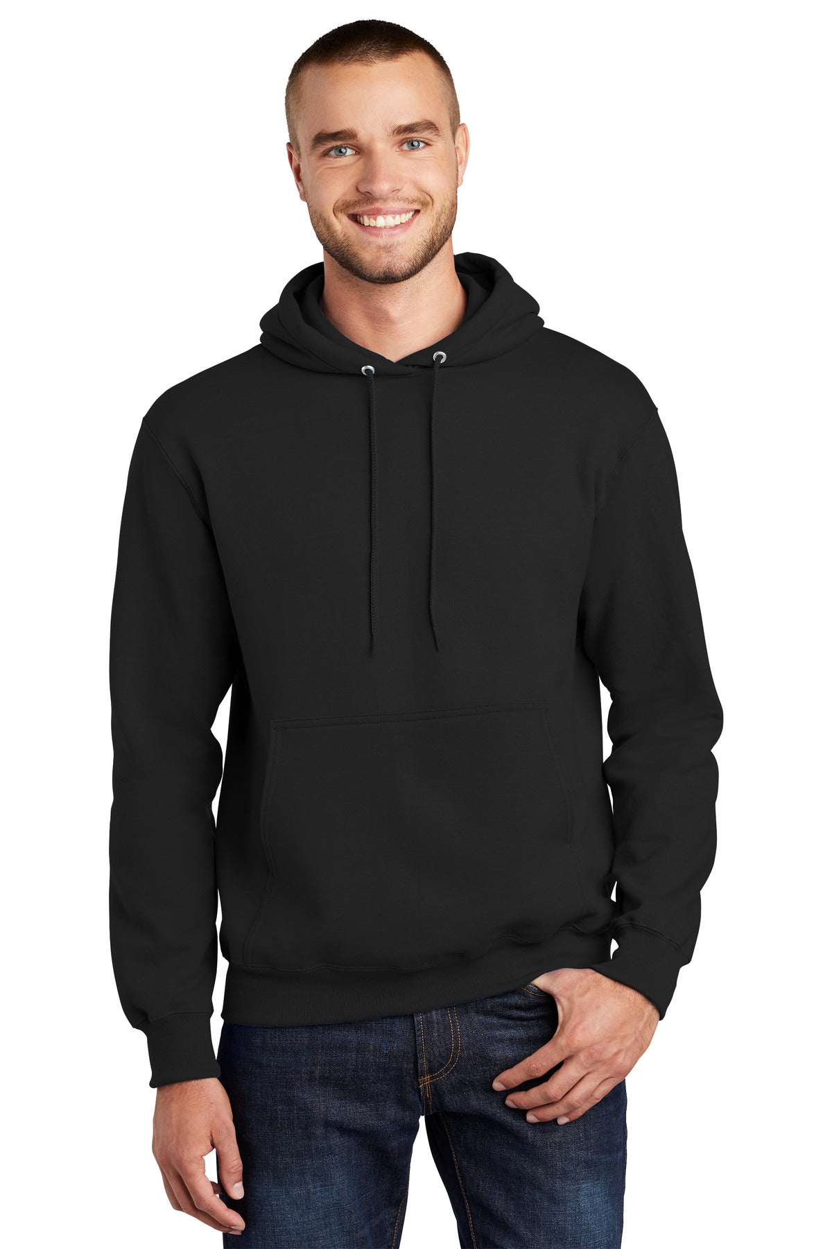 Port & Company? Tall Essential Fleece Pullover Hooded Sweatshirt. PC90HT