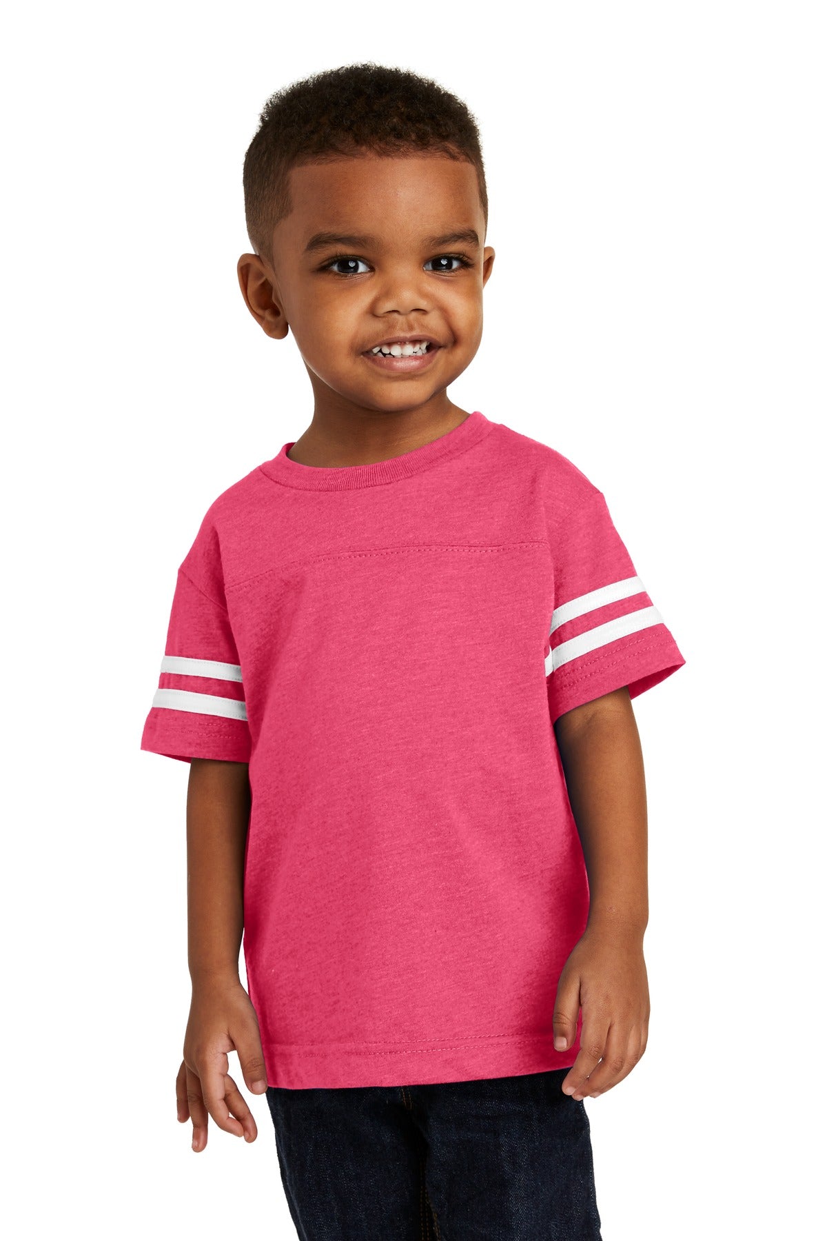 Rabbit Skins? Toddler Football Fine Jersey Tee. RS3037