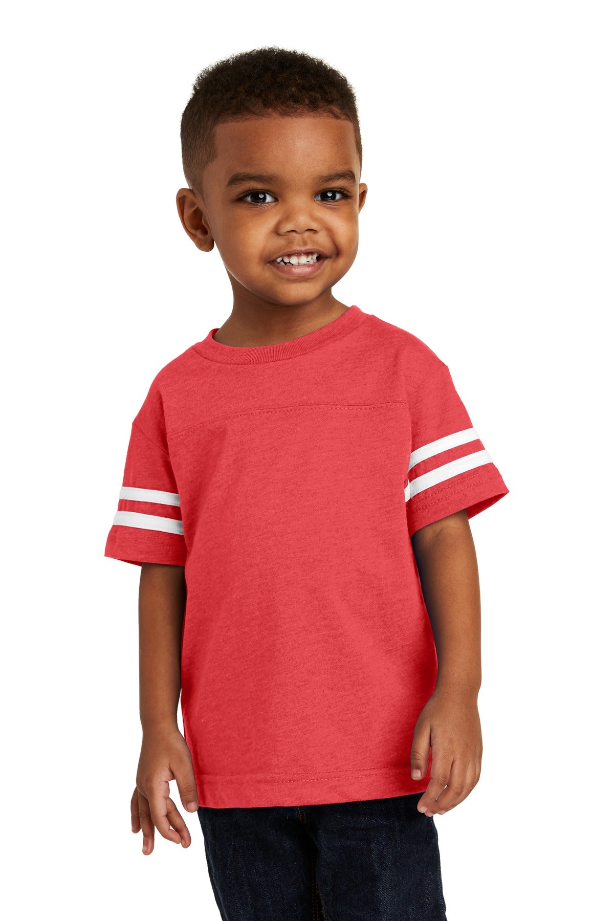 Rabbit Skins? Toddler Football Fine Jersey Tee. RS3037