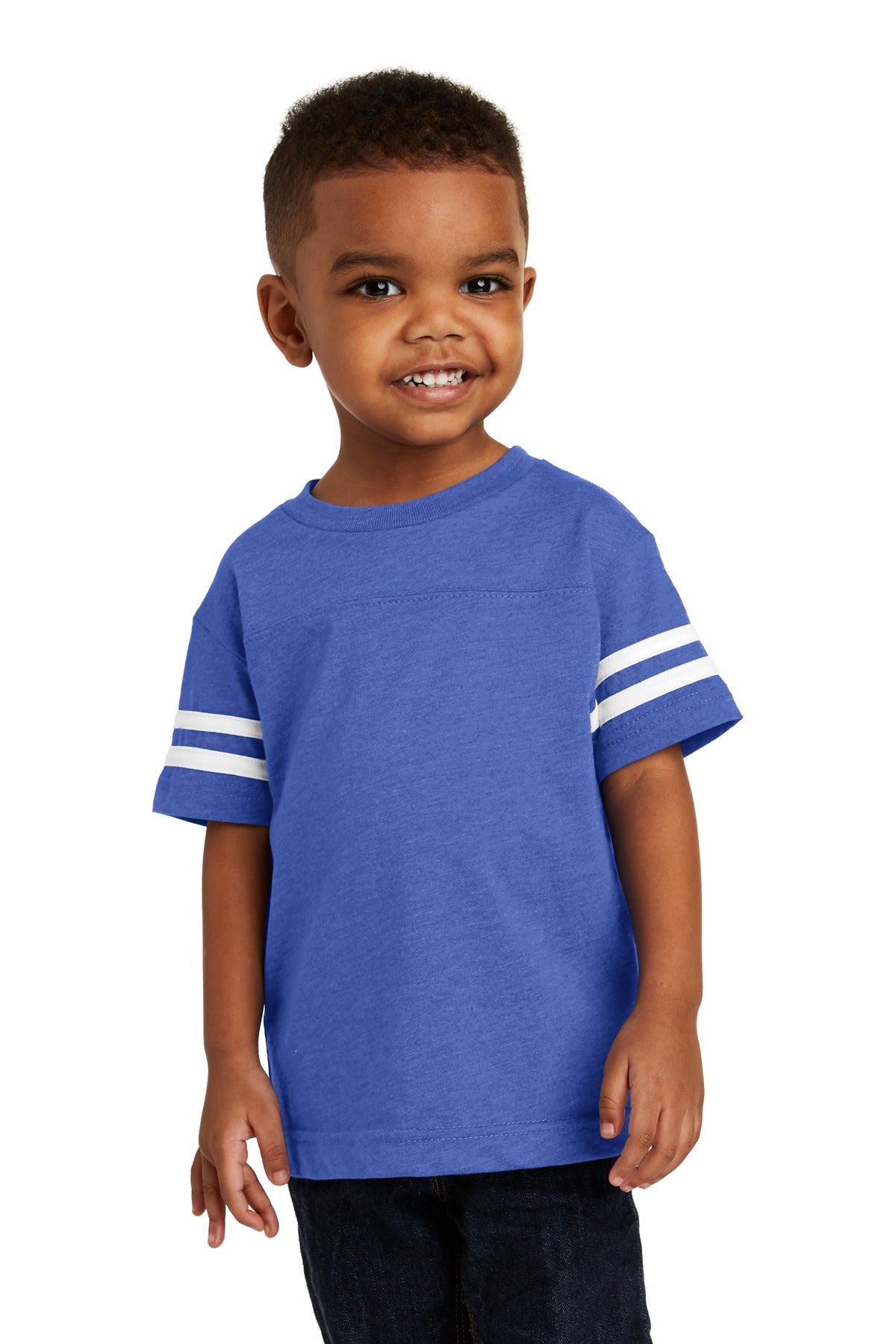 Rabbit Skins? Toddler Football Fine Jersey Tee. RS3037