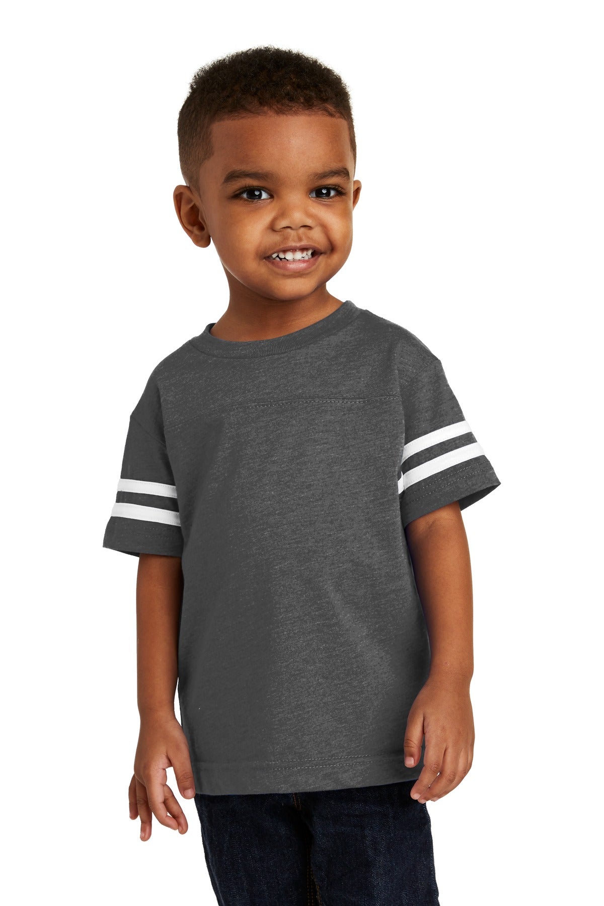 Rabbit Skins? Toddler Football Fine Jersey Tee. RS3037