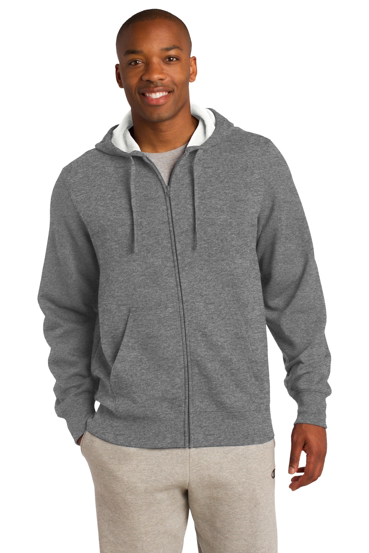 Sport-Tek? Full-Zip Hooded Sweatshirt. ST258