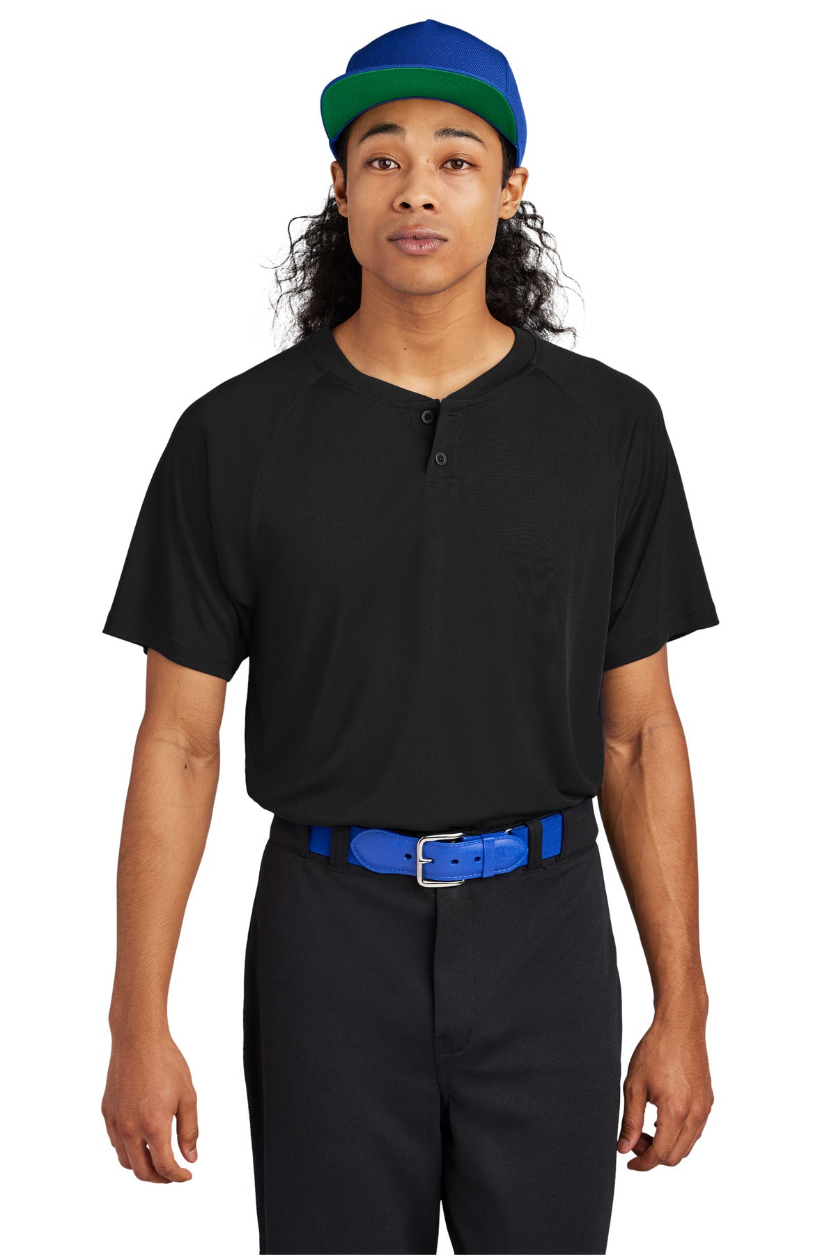 Sport-Tek® PosiCharge® Competitor™ 2-Button Henley ST359