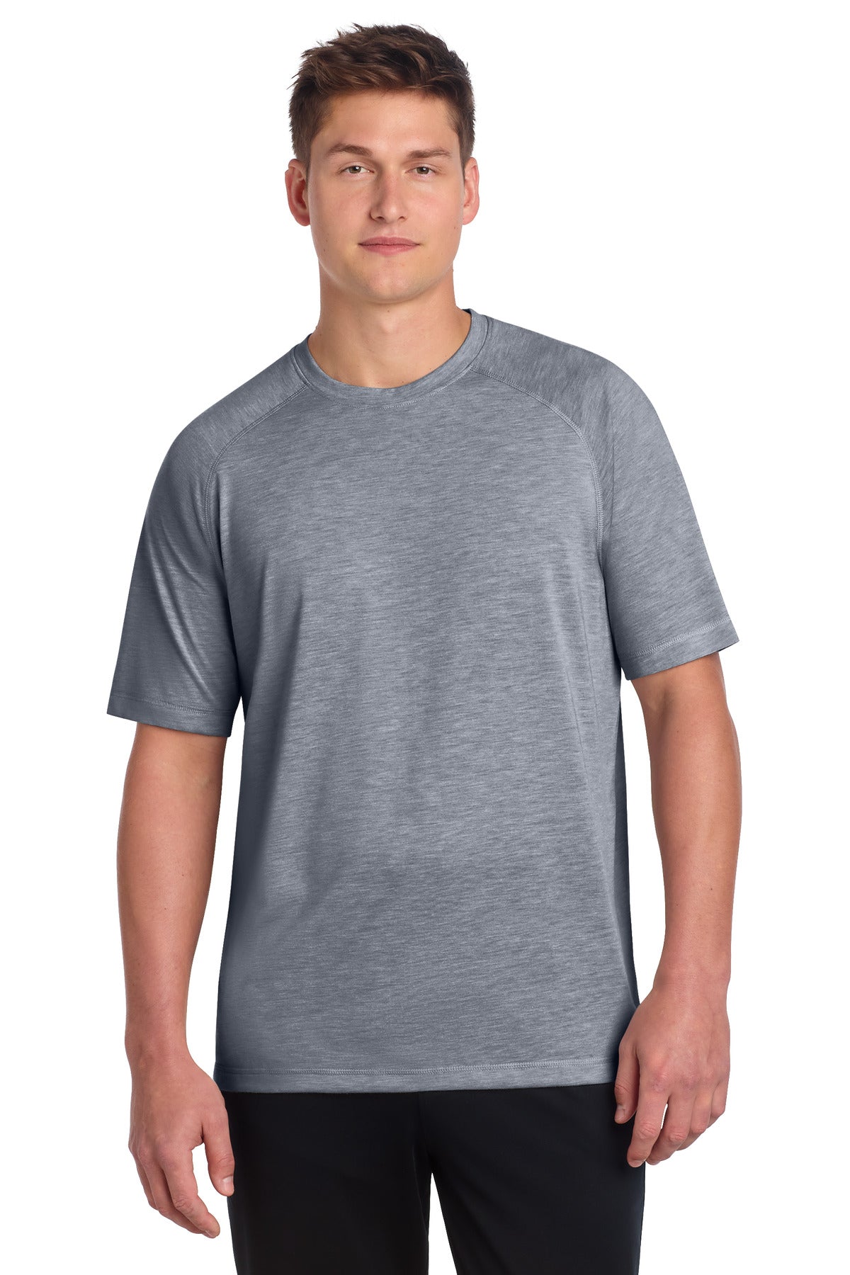 Sport-Tek ® PosiCharge ® Tri-Blend Wicking Raglan Tee. ST400