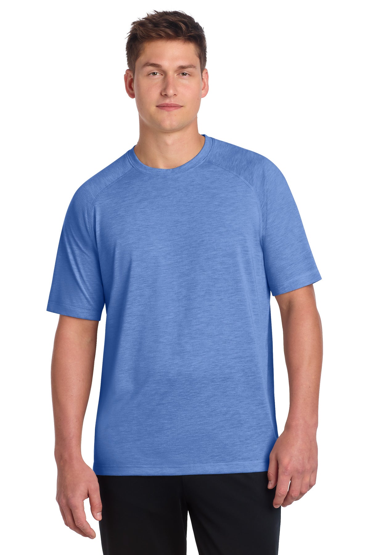 Sport-Tek ® PosiCharge ® Tri-Blend Wicking Raglan Tee. ST400