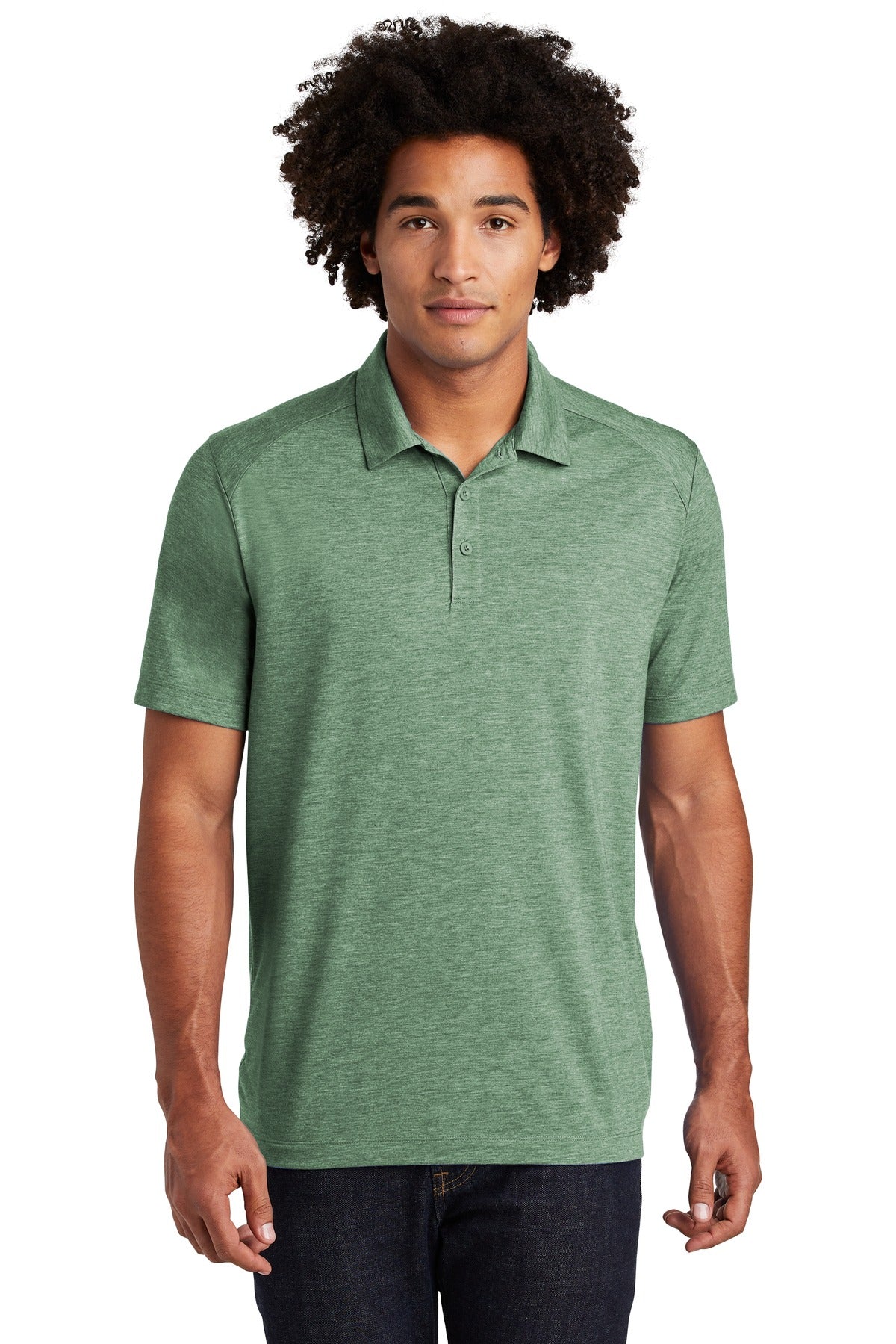 Sport-Tek ® PosiCharge ® Tri-Blend Wicking Polo. ST405