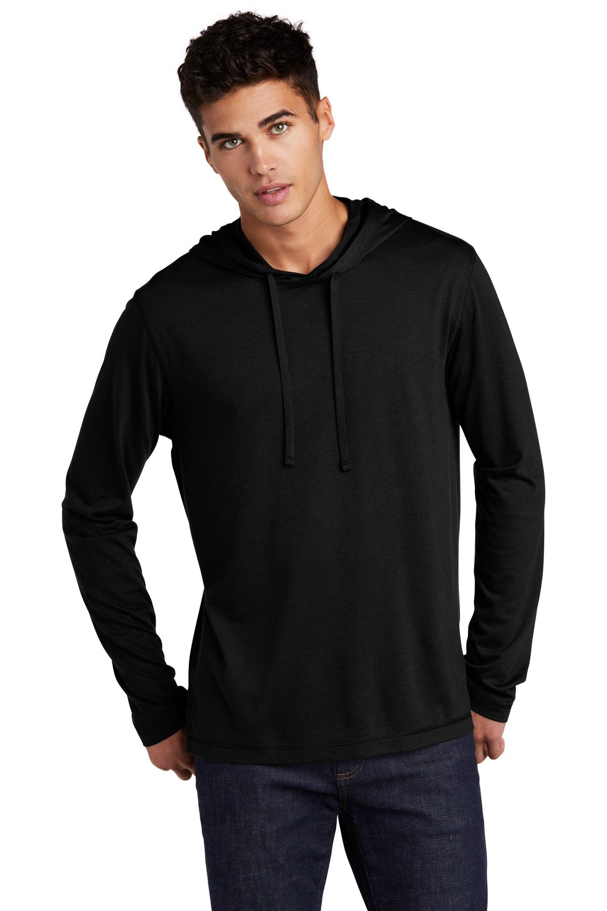 Sport-Tek ® PosiCharge ® Tri-Blend Wicking Long Sleeve Hoodie ST406