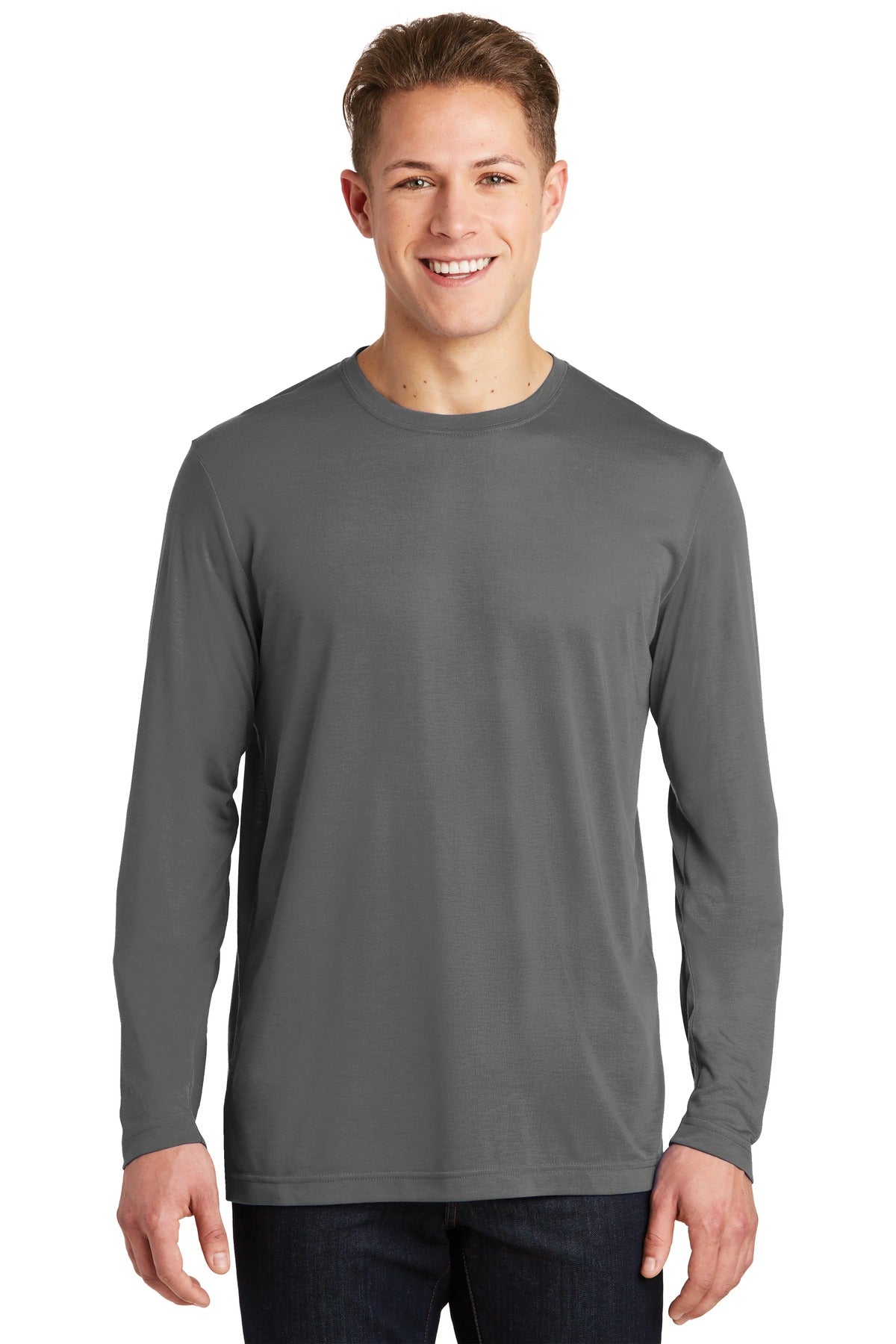 Sport-Tek® Long Sleeve PosiCharge® Competitor™ Cotton Touch™ Tee. ST450LS