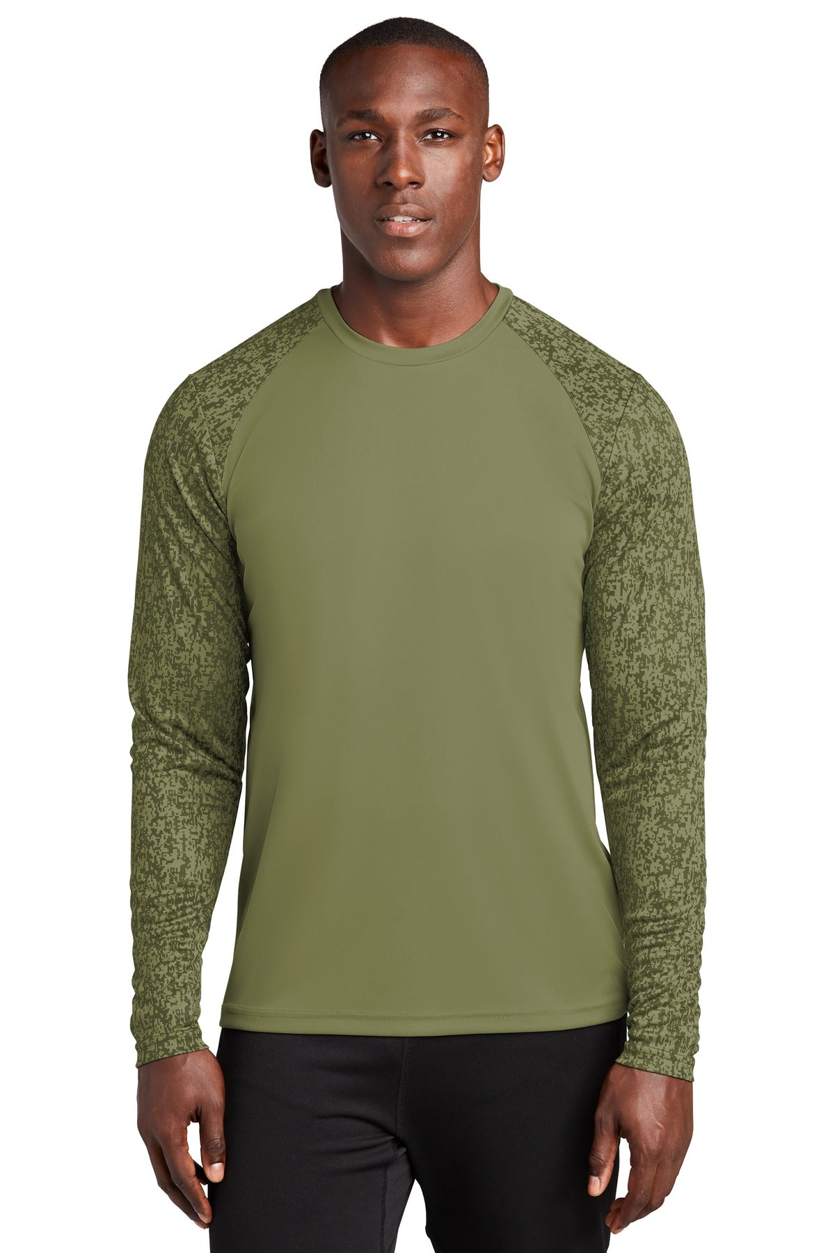 Sport-Tek ® Long Sleeve Digi Camo Tee. ST460LS