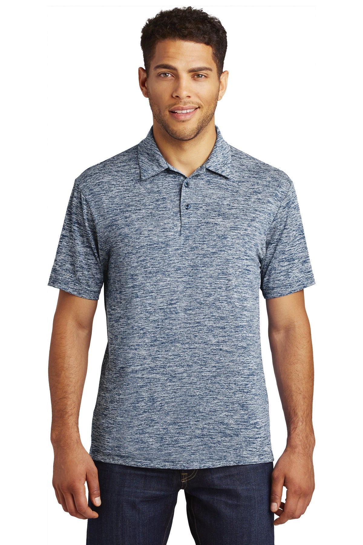 Sport-Tek ® PosiCharge ® Electric Heather Polo. ST590