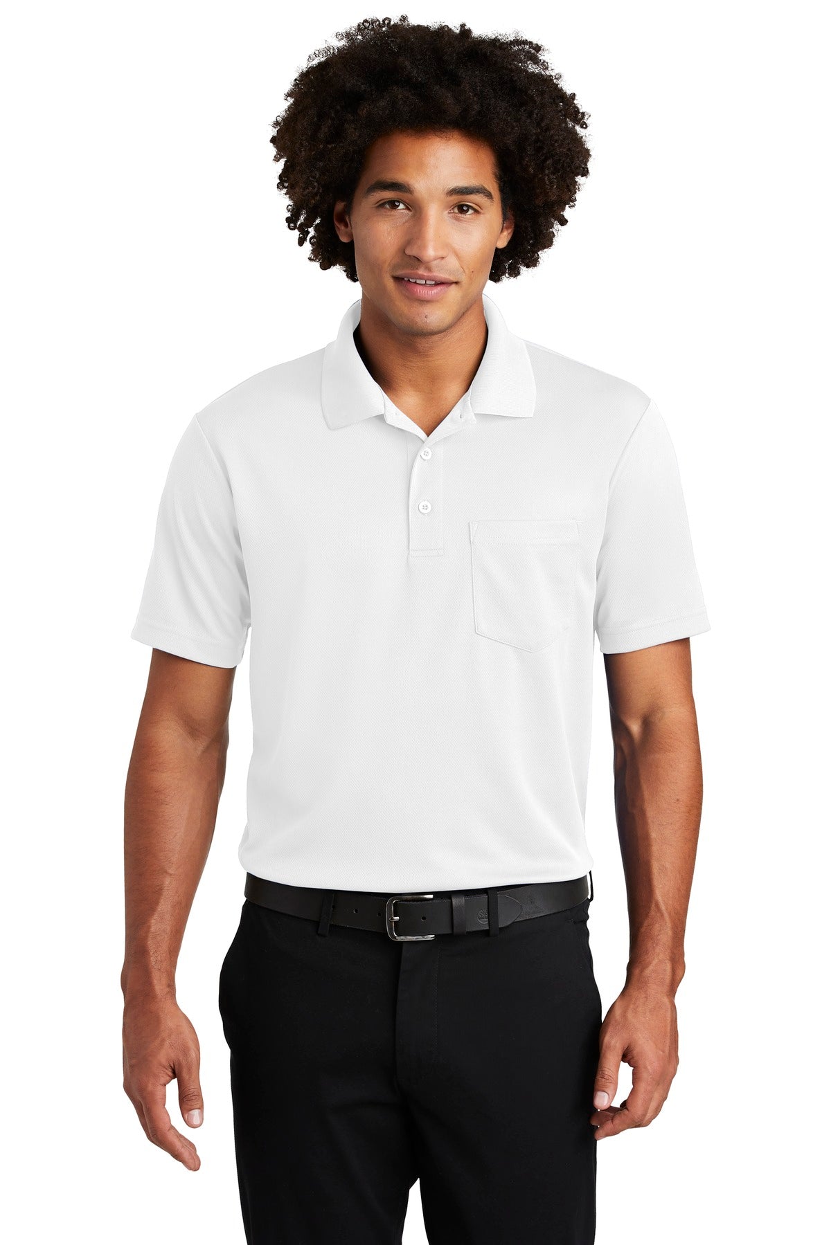 Sport-Tek ® PosiCharge ® RacerMesh ® Pocket Polo. ST640P