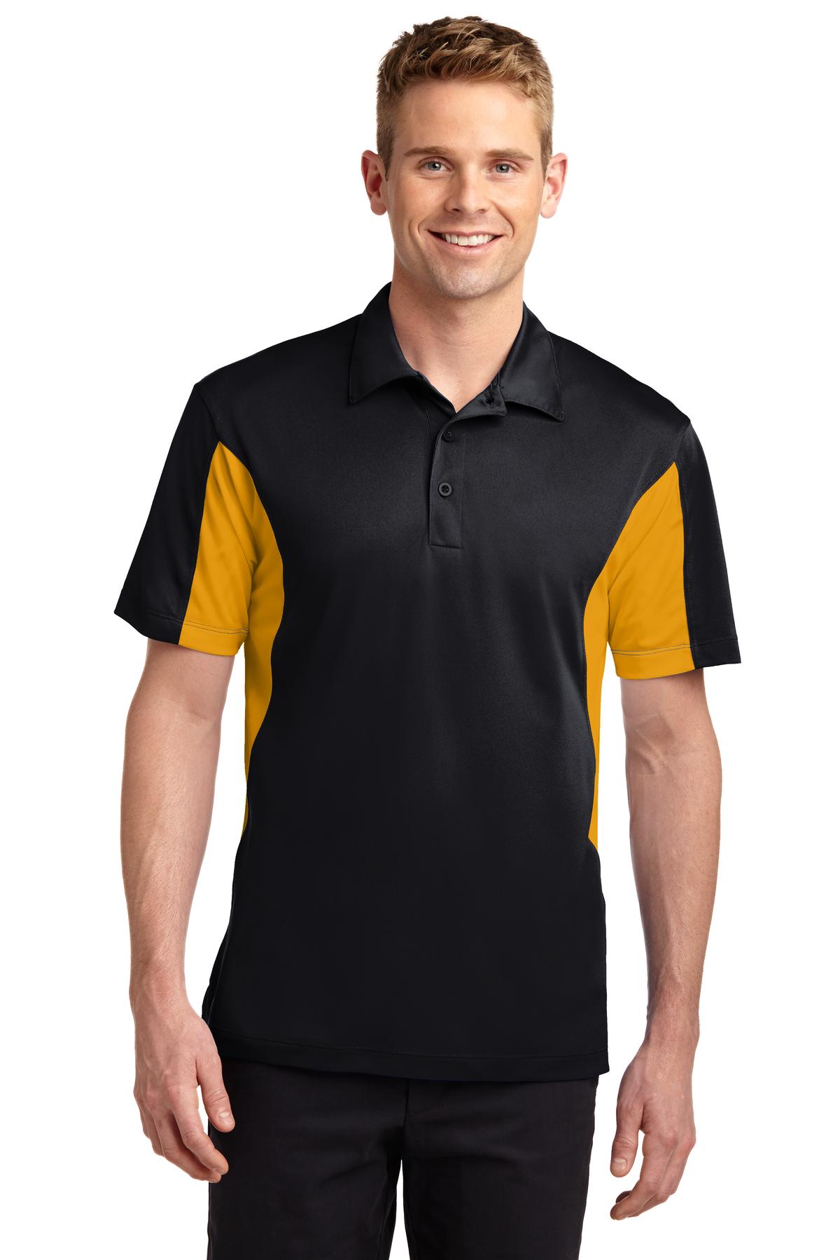 Sport-Tek® Tall Side Blocked Micropique Sport-Wick® Polo. TST655