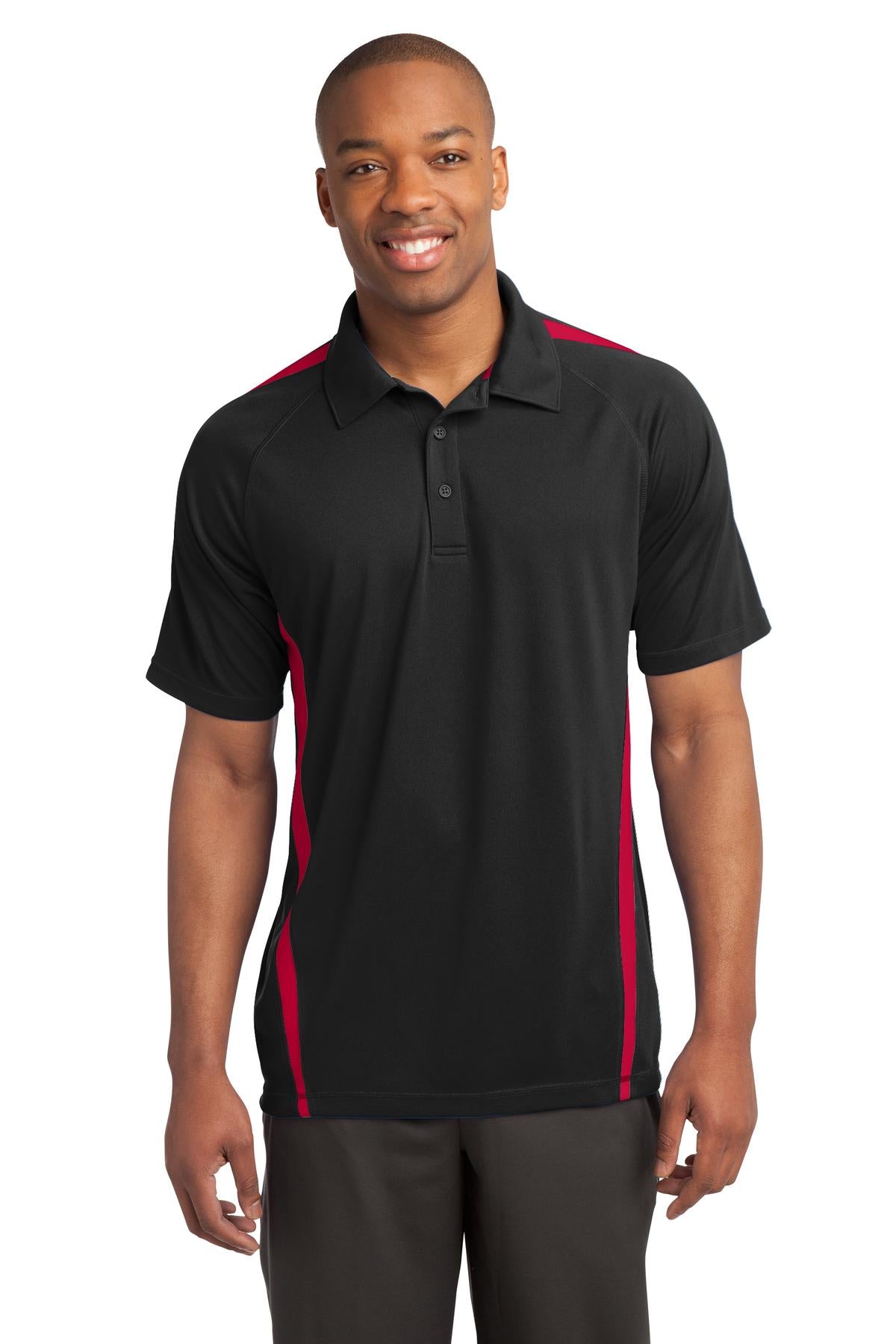 Sport-Tek® PosiCharge® Micro-Mesh Colorblock Polo. ST685