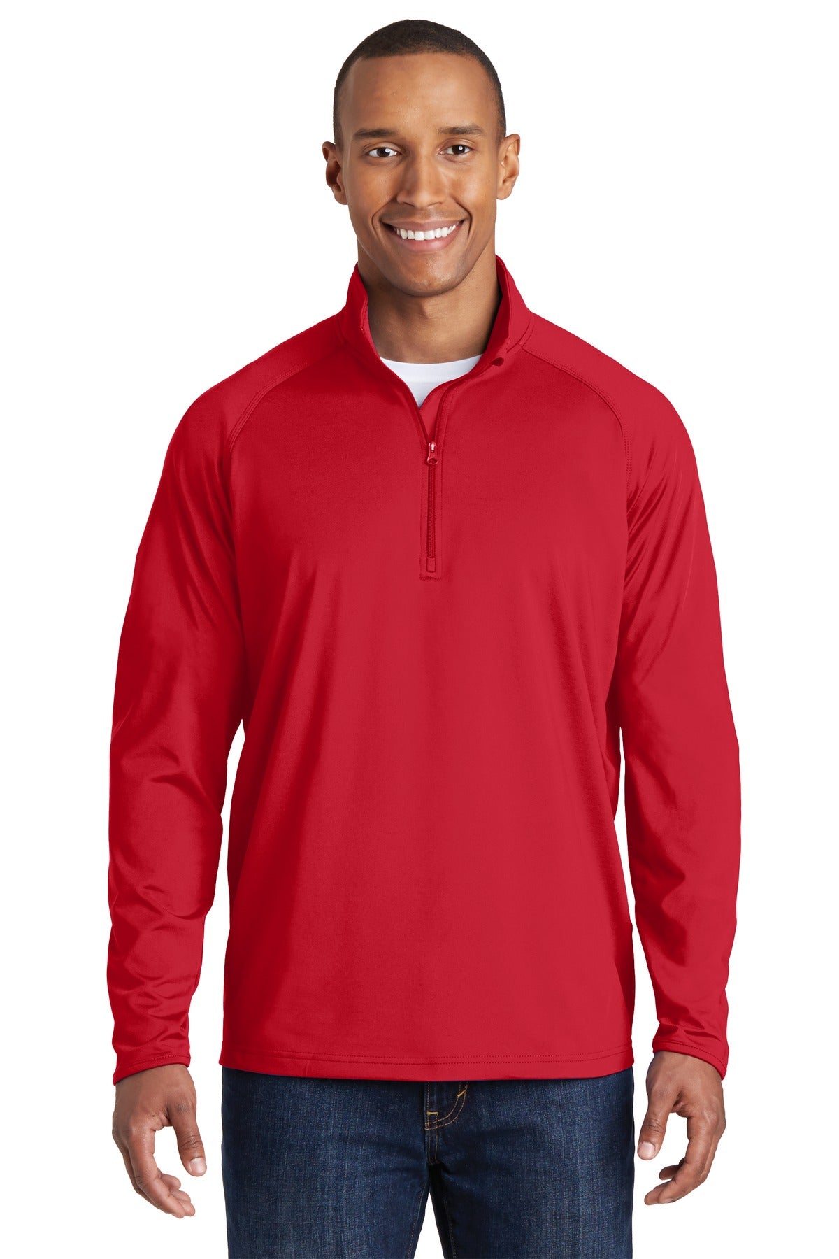 Sport-Tek® Sport-Wick® Stretch 1/4-Zip Pullover. ST850